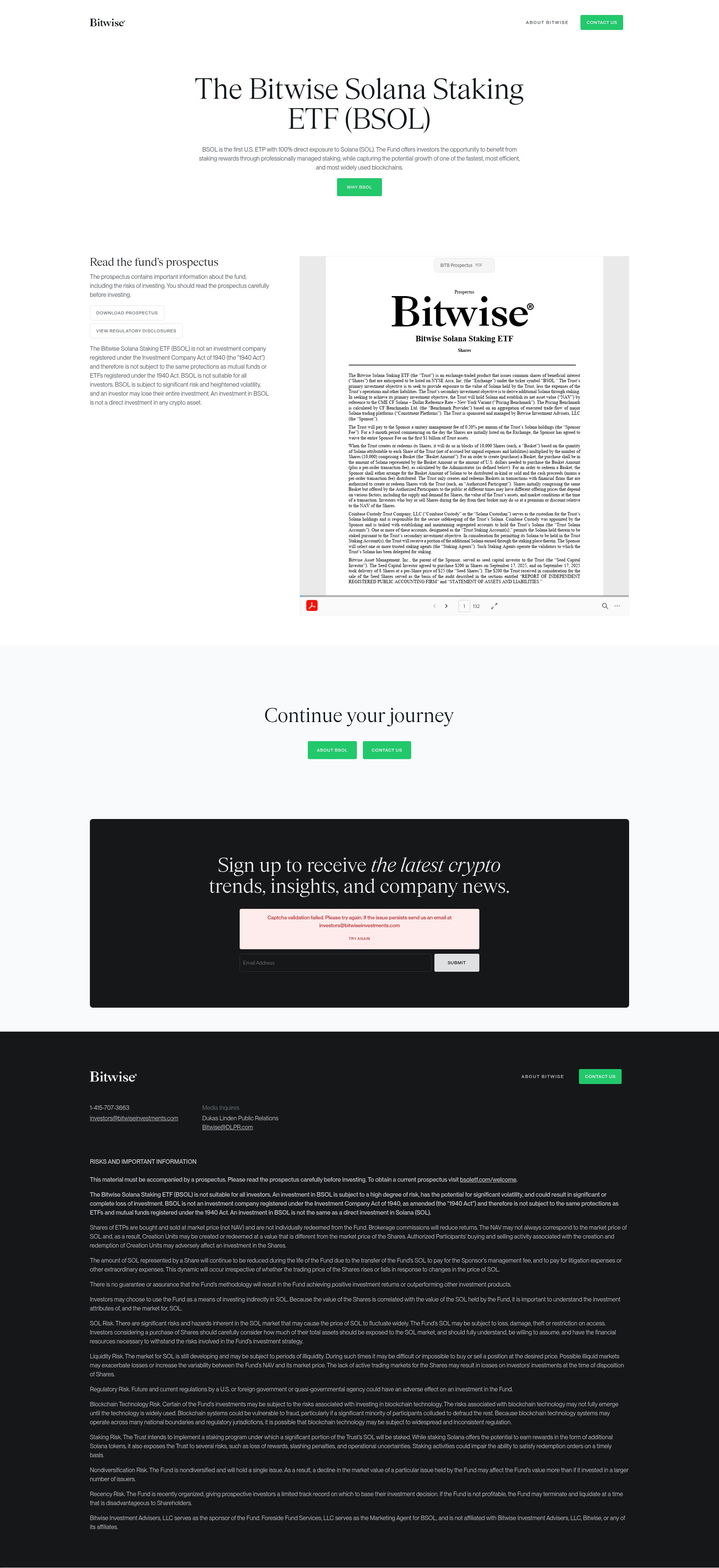 Landing Page