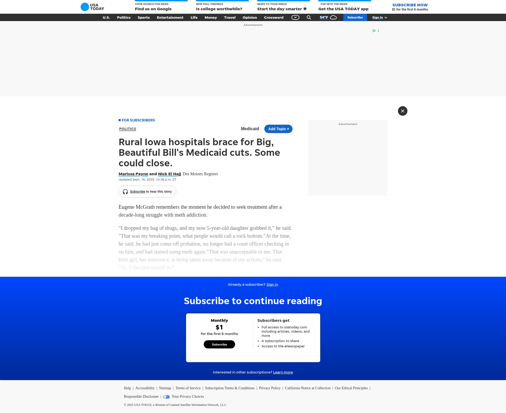 Landing Page