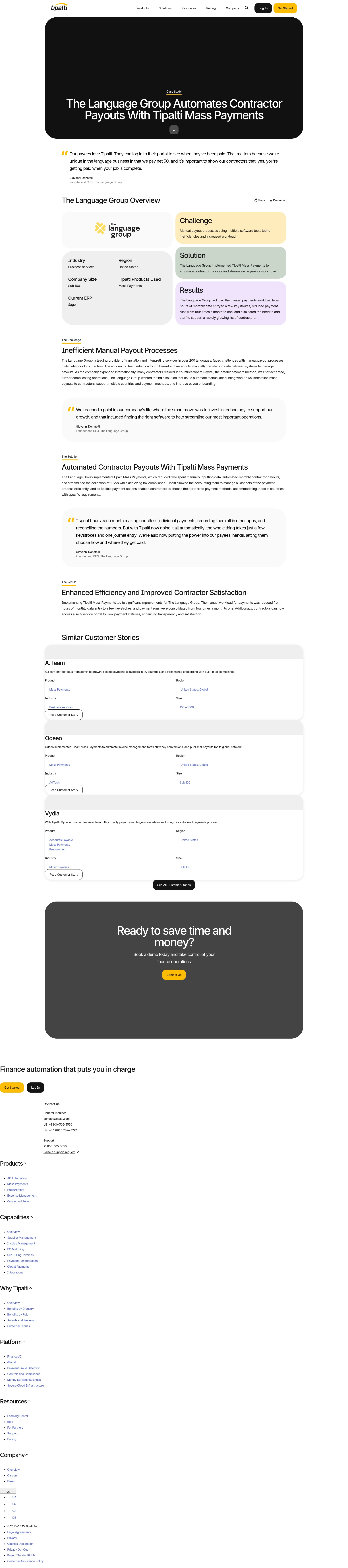 Landing Page