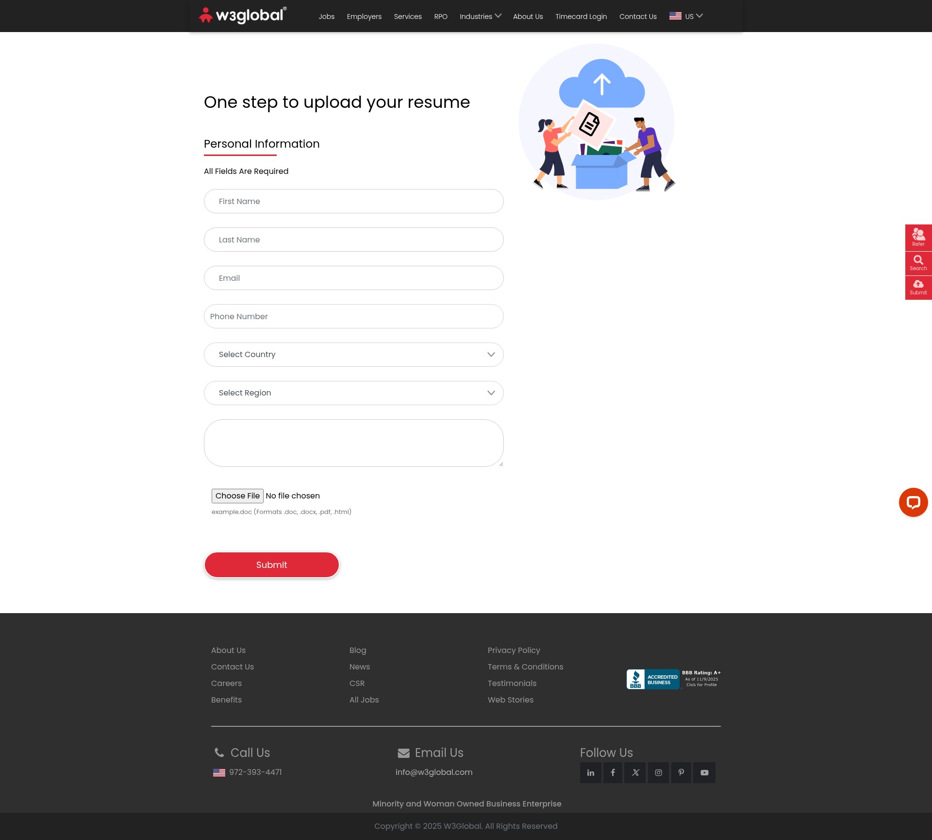 Landing Page