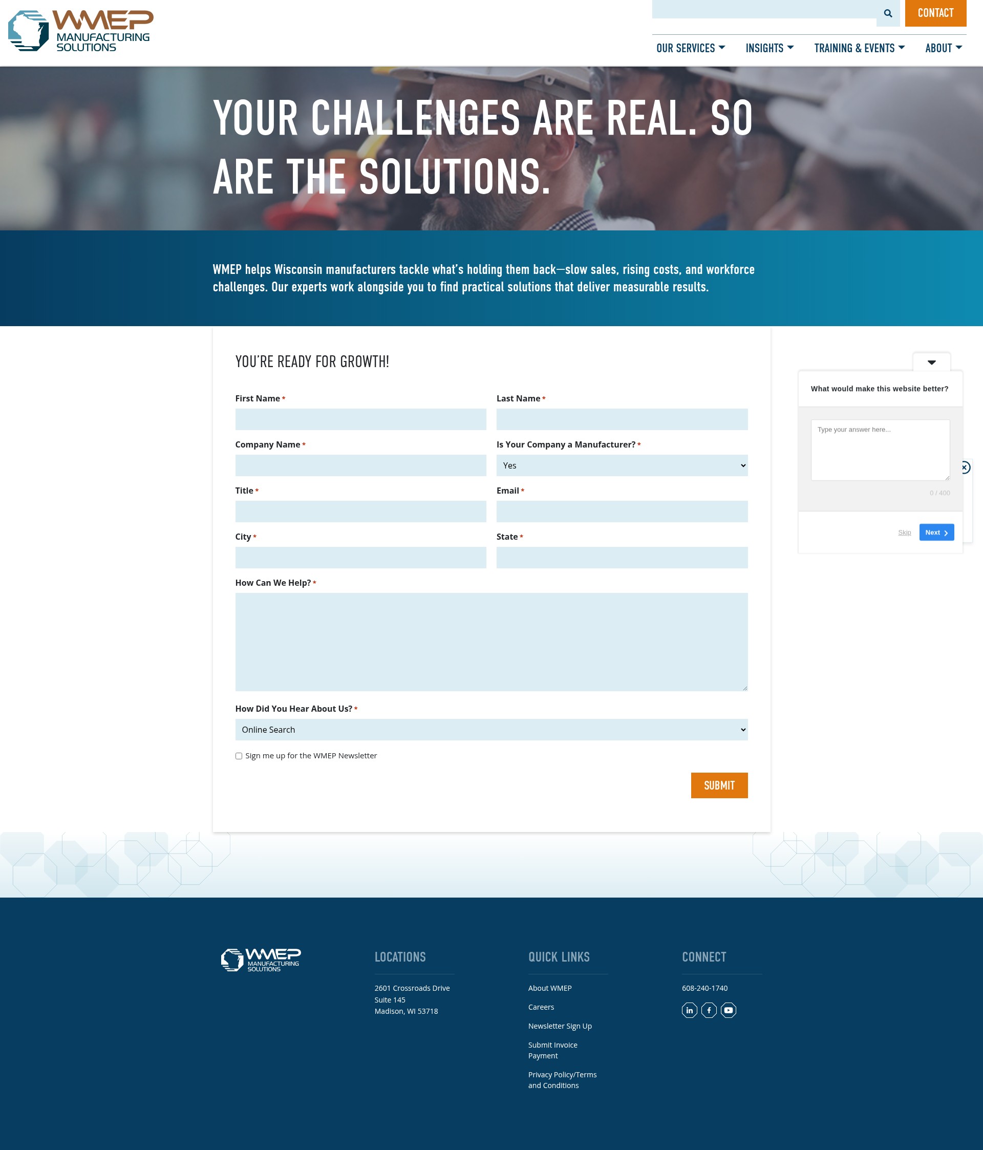 Landing Page