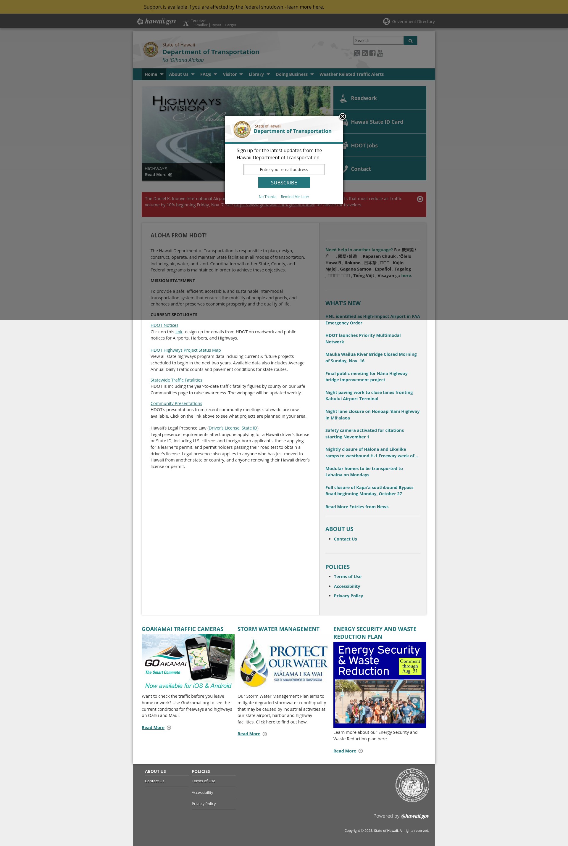 Landing Page