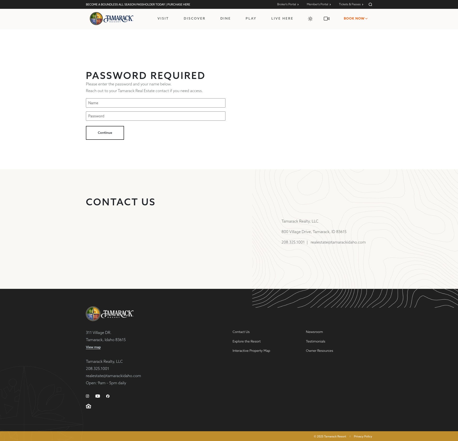 Landing Page