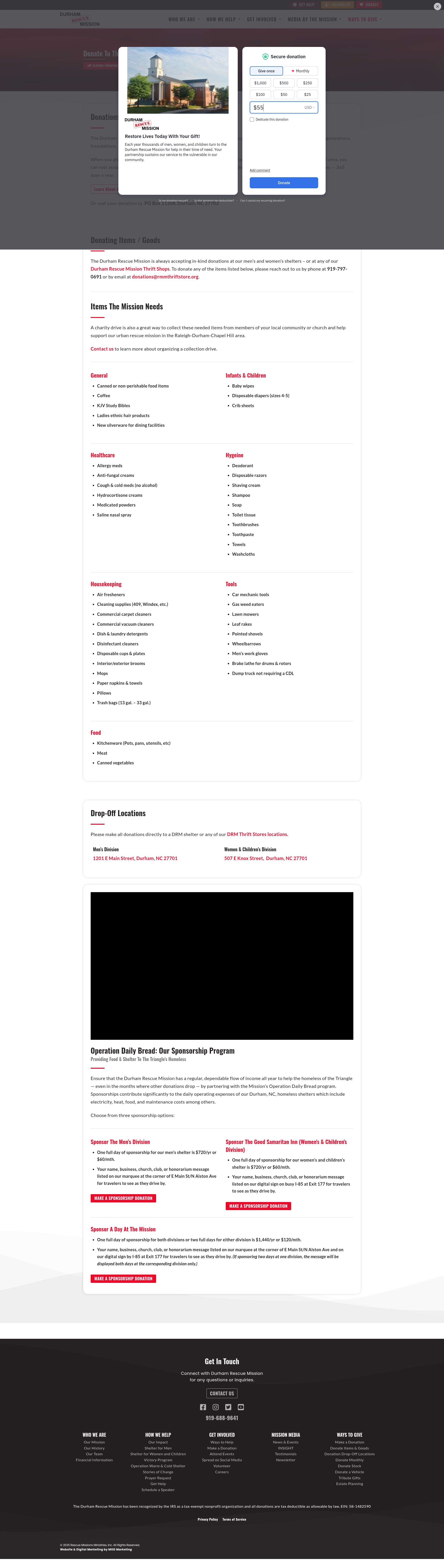 Landing Page