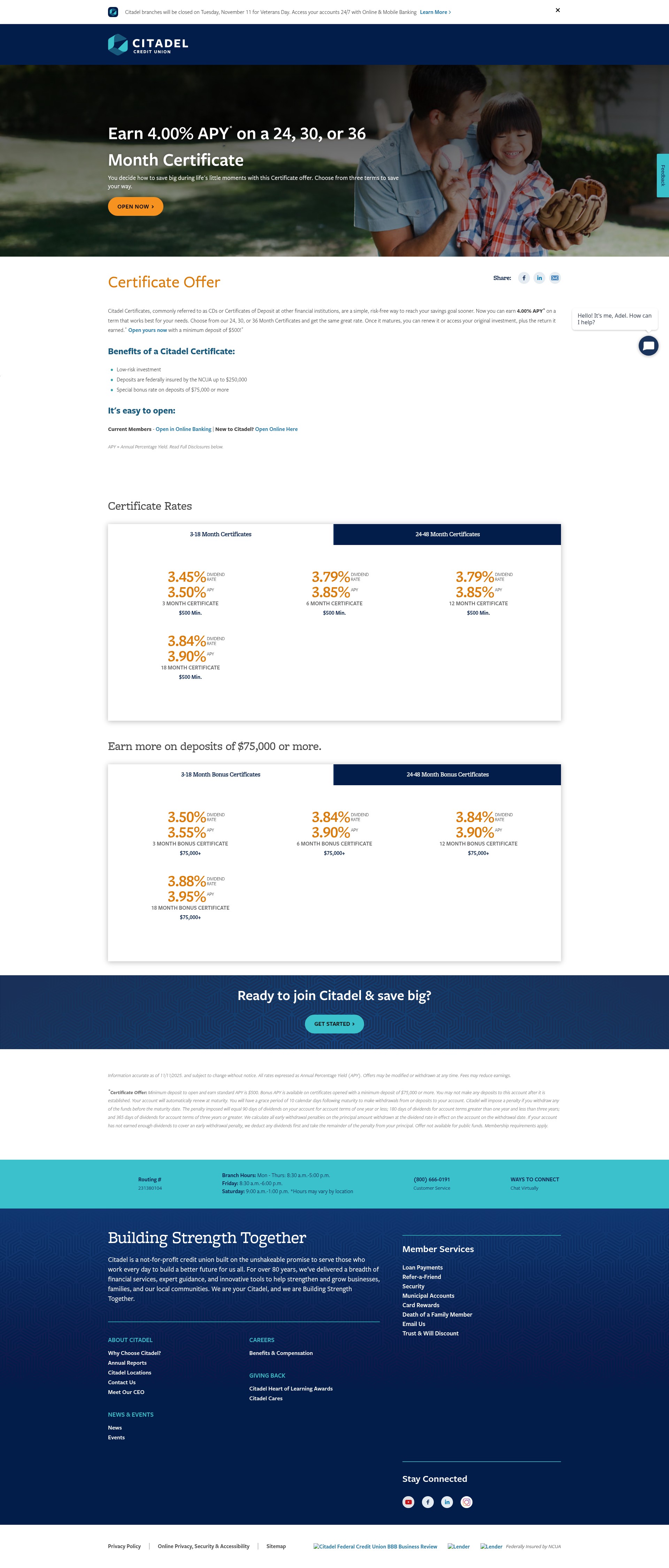 Landing Page