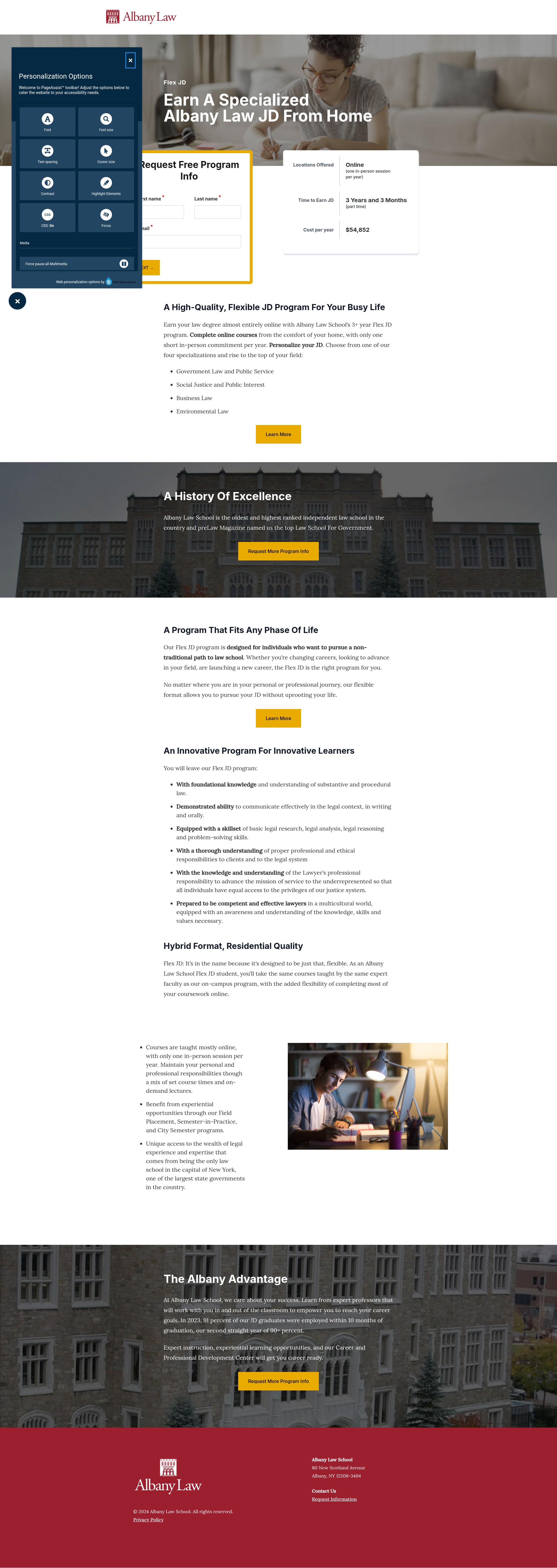 Landing Page