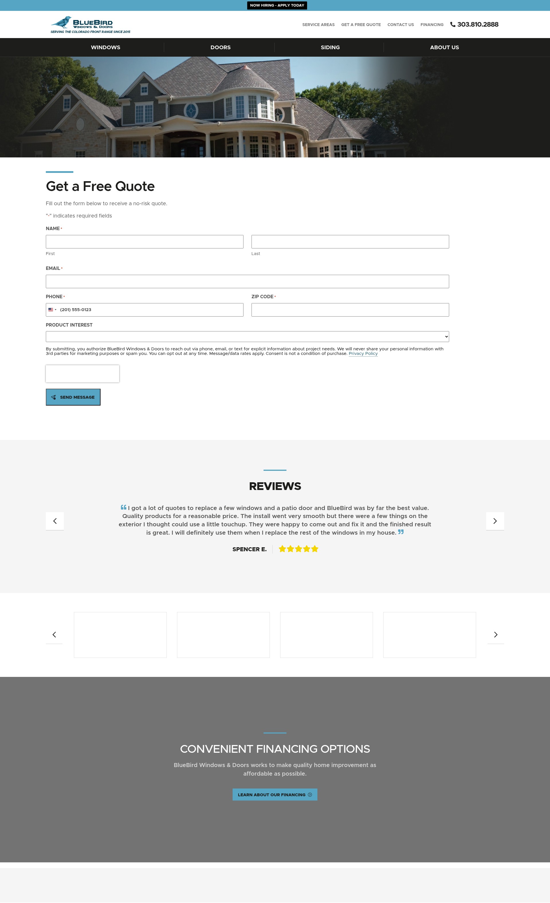 Landing Page