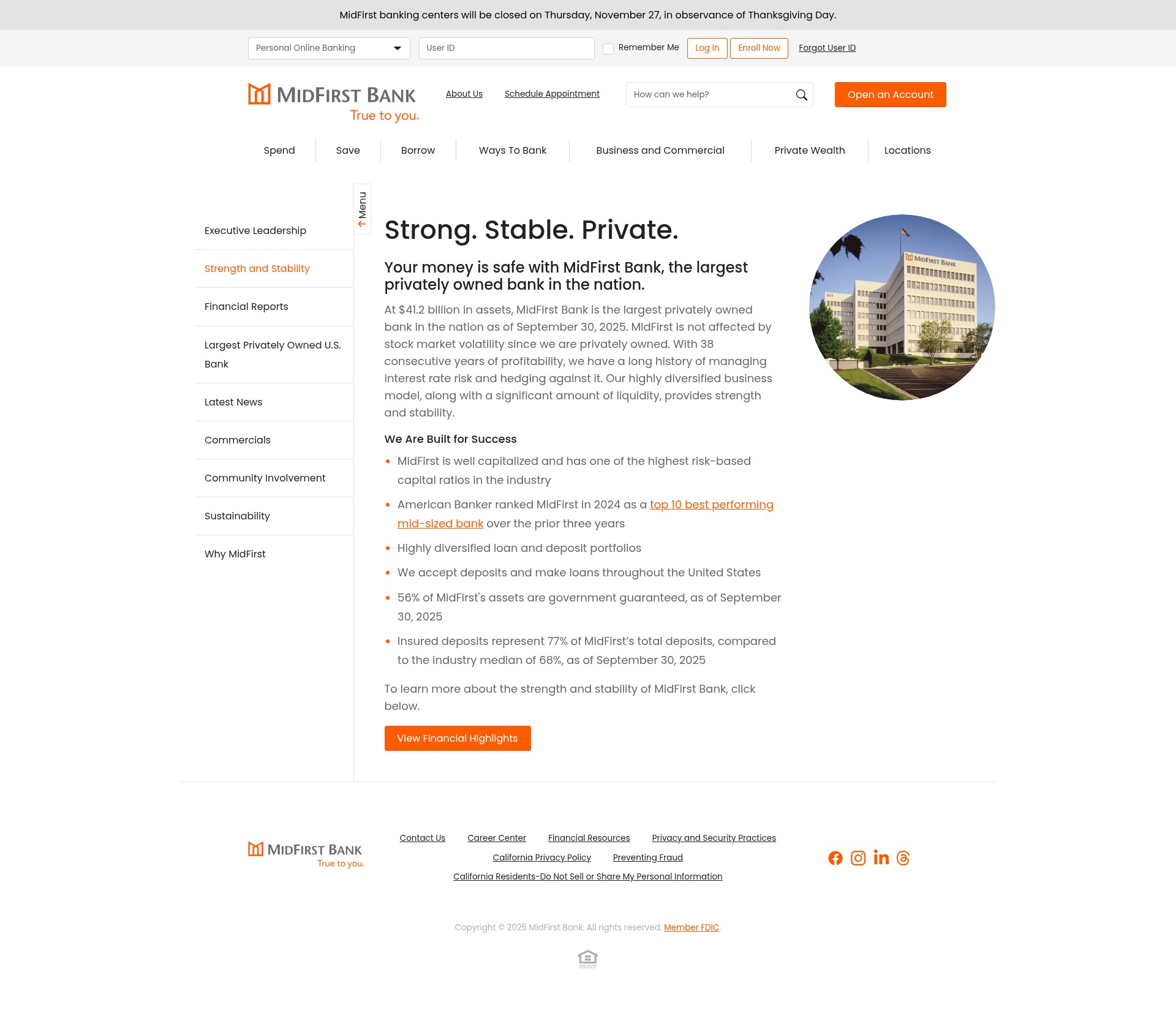 Landing Page