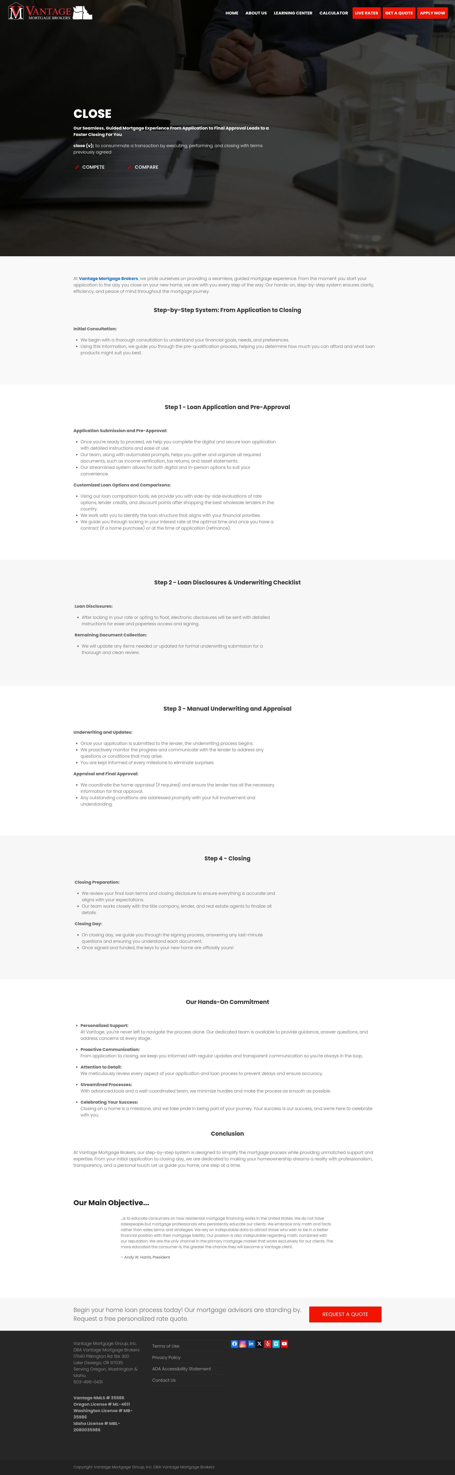 Landing Page