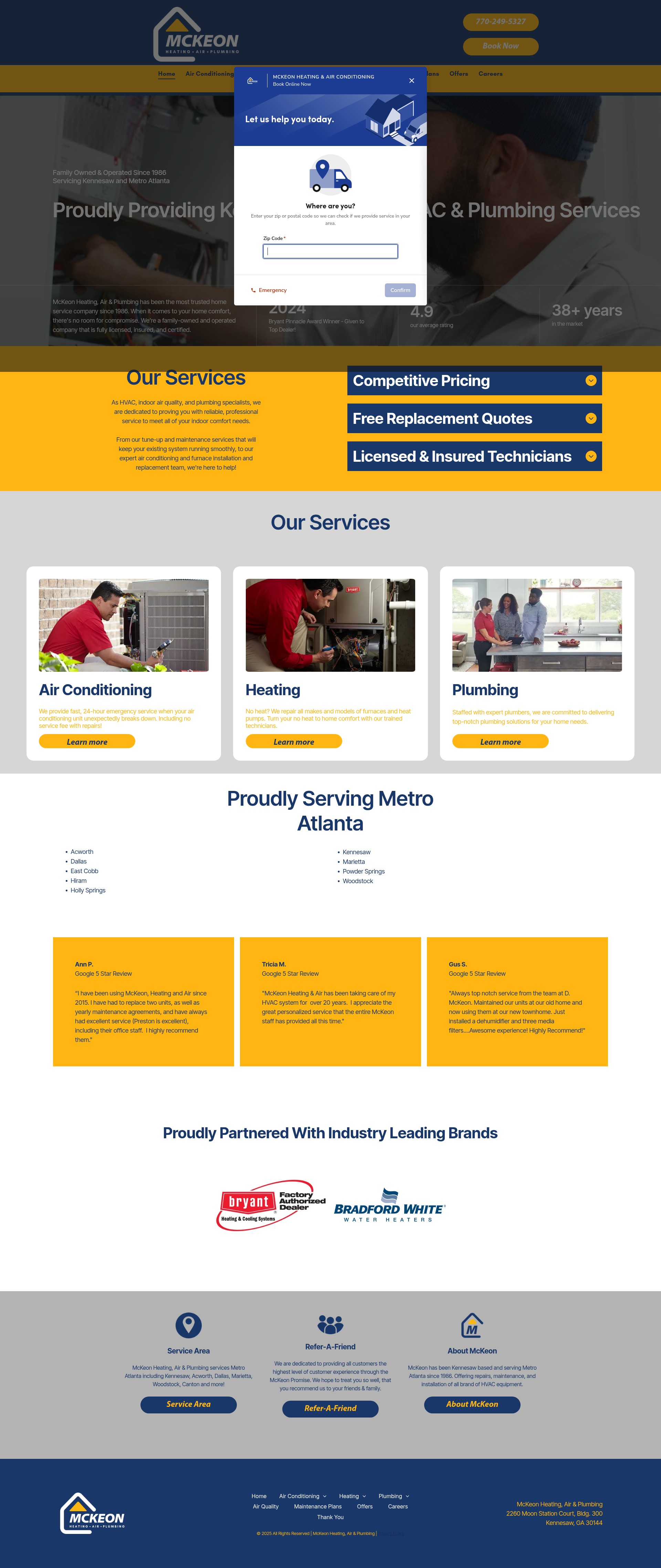Landing Page