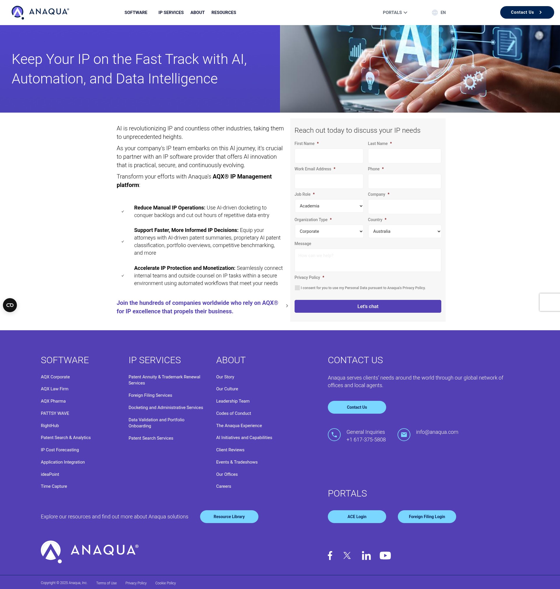 Landing Page