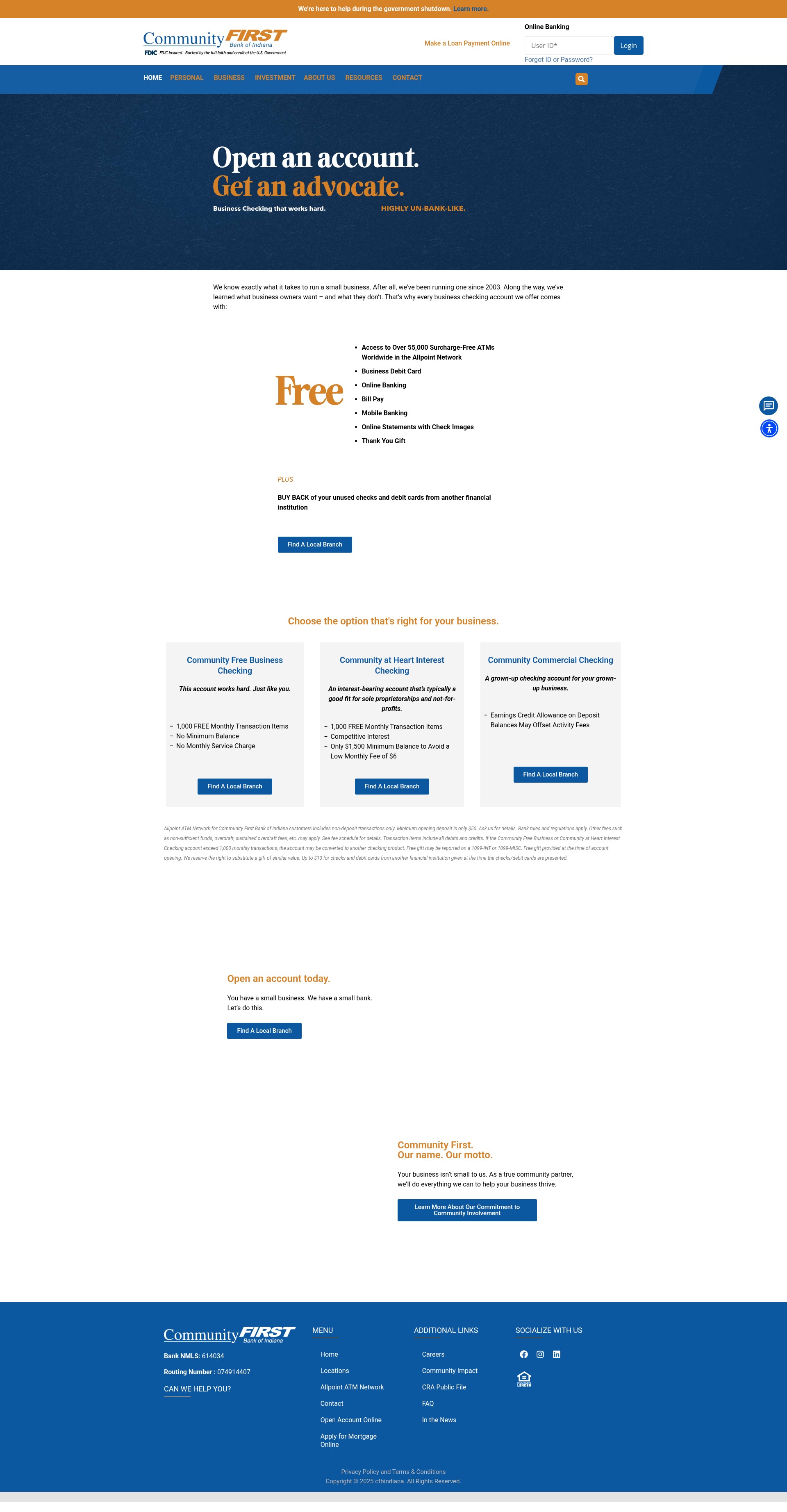 Landing Page