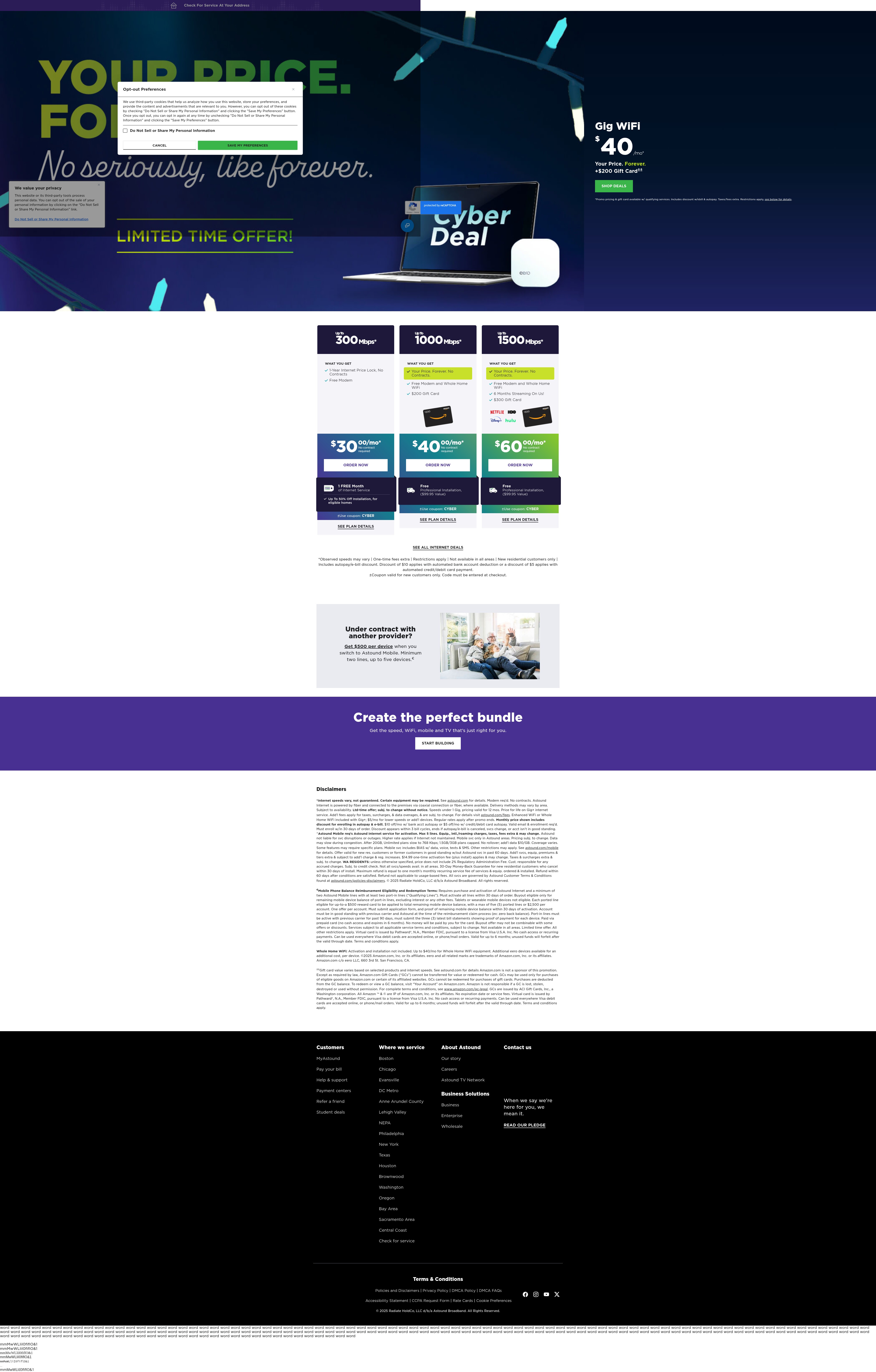 Landing Page