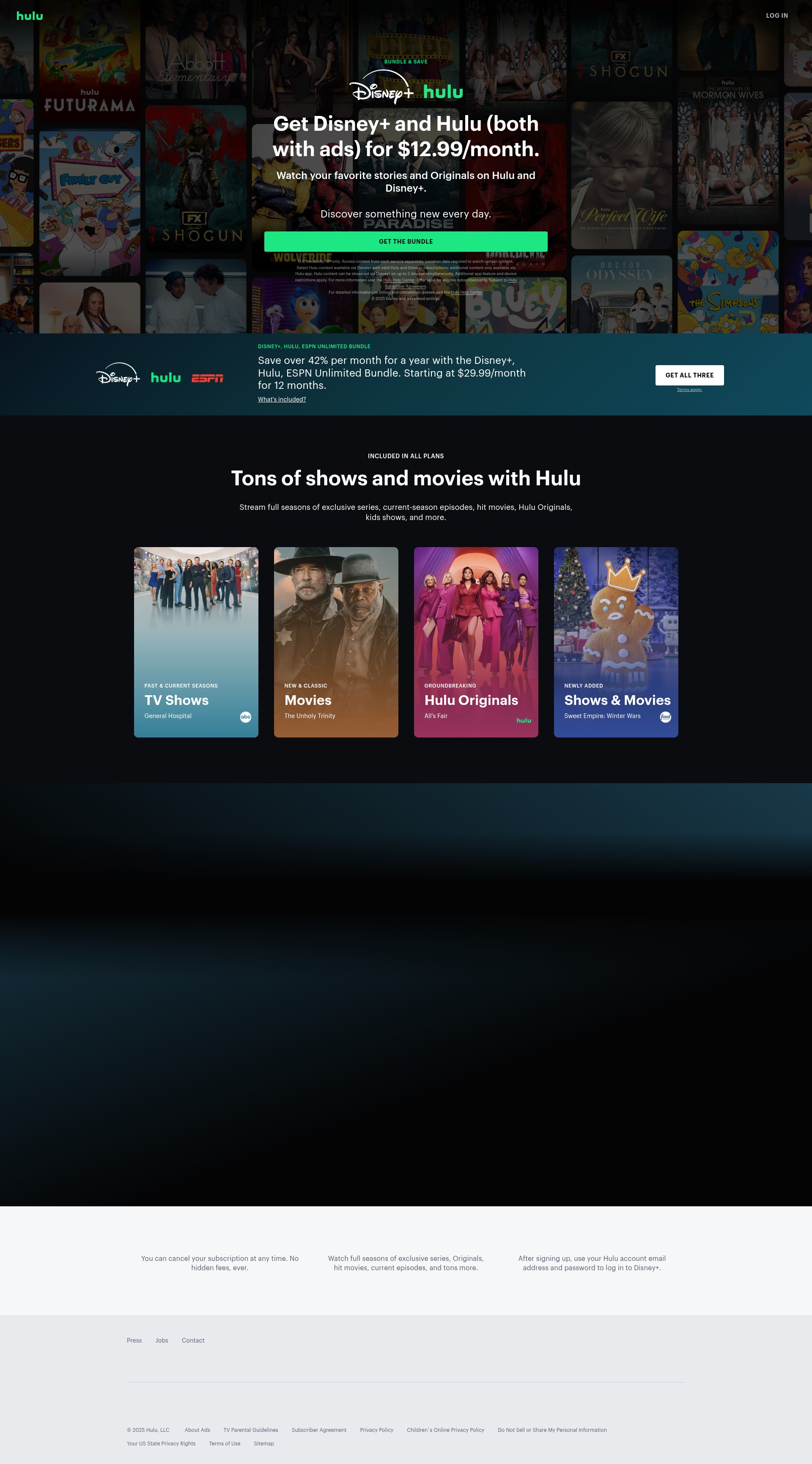 Landing Page