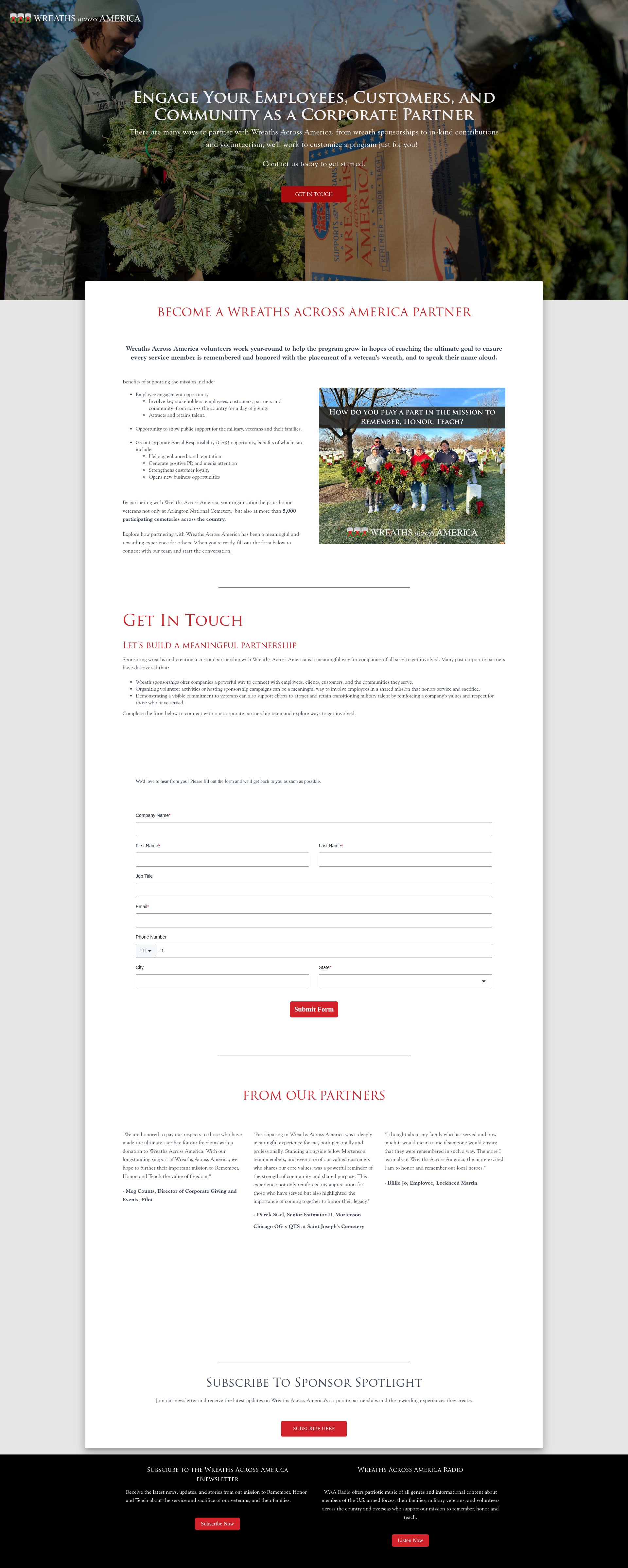 Landing Page