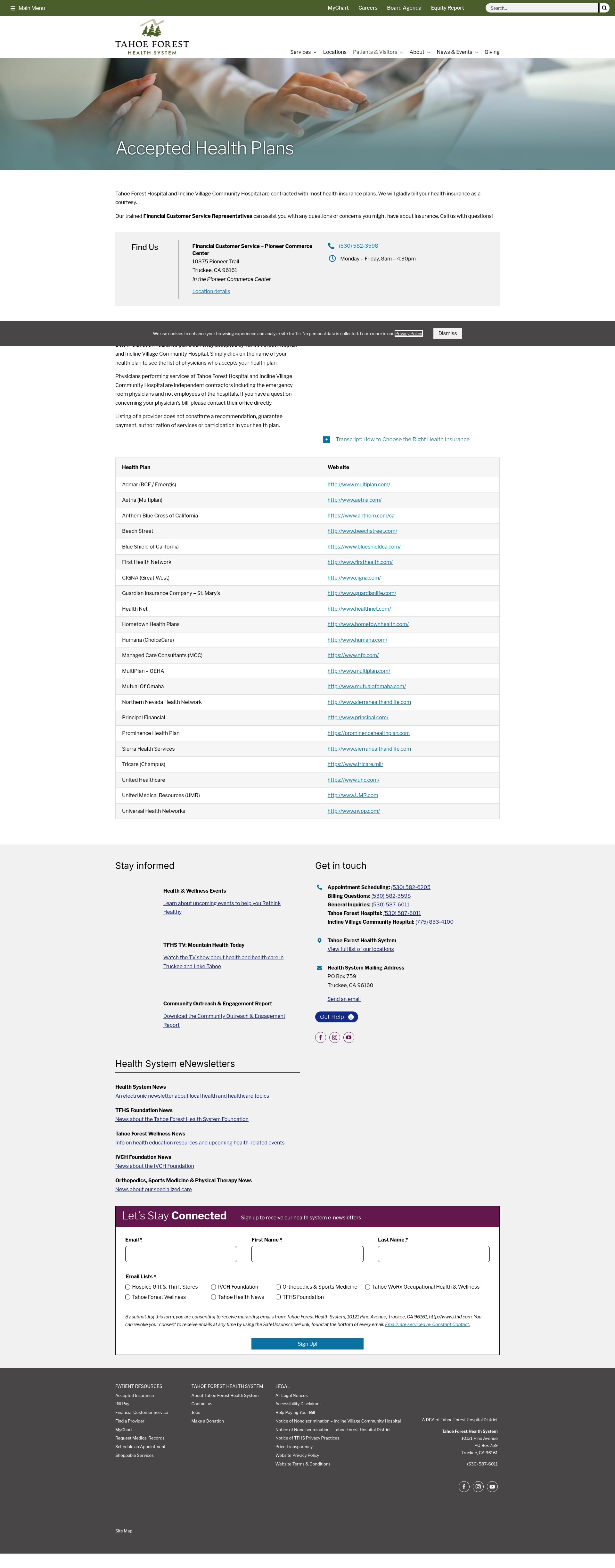 Landing Page