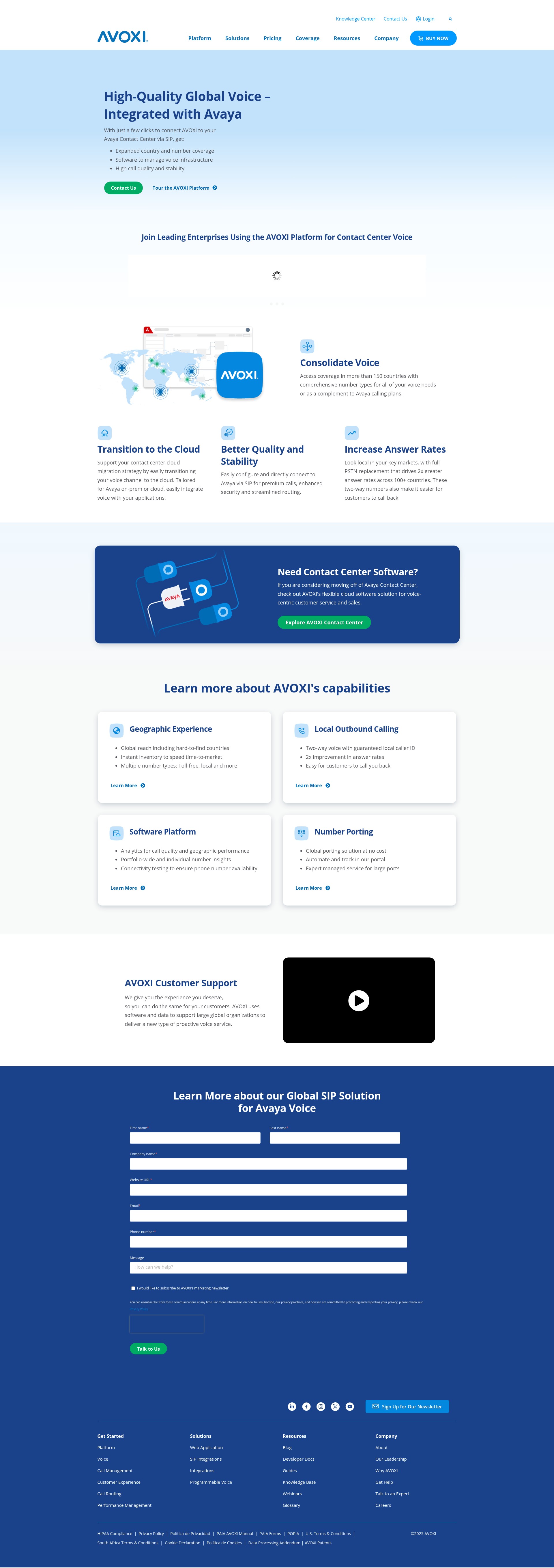 Landing Page