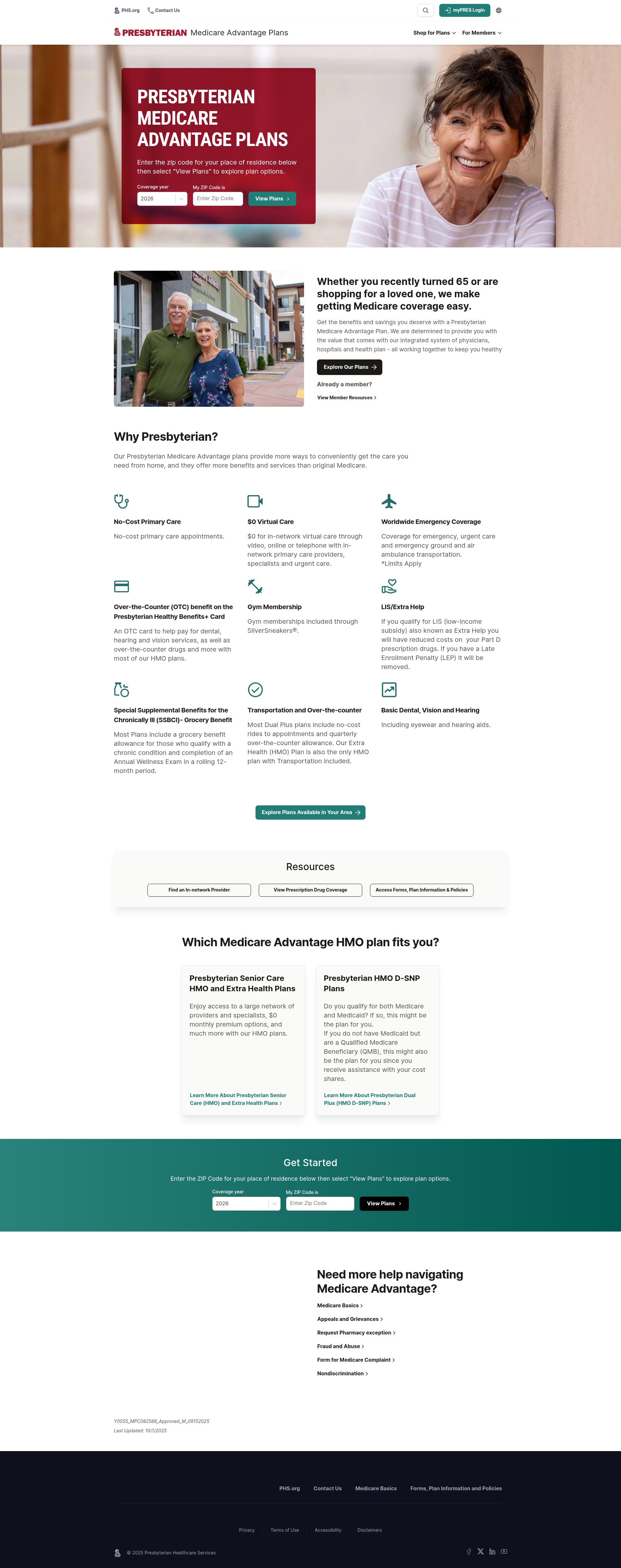 Landing Page