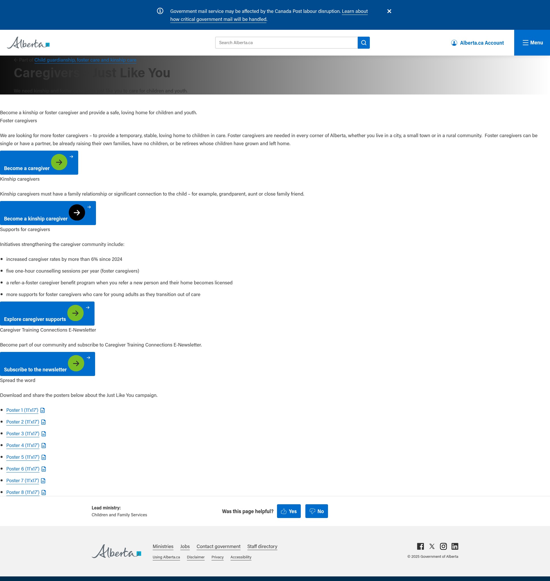 Landing Page