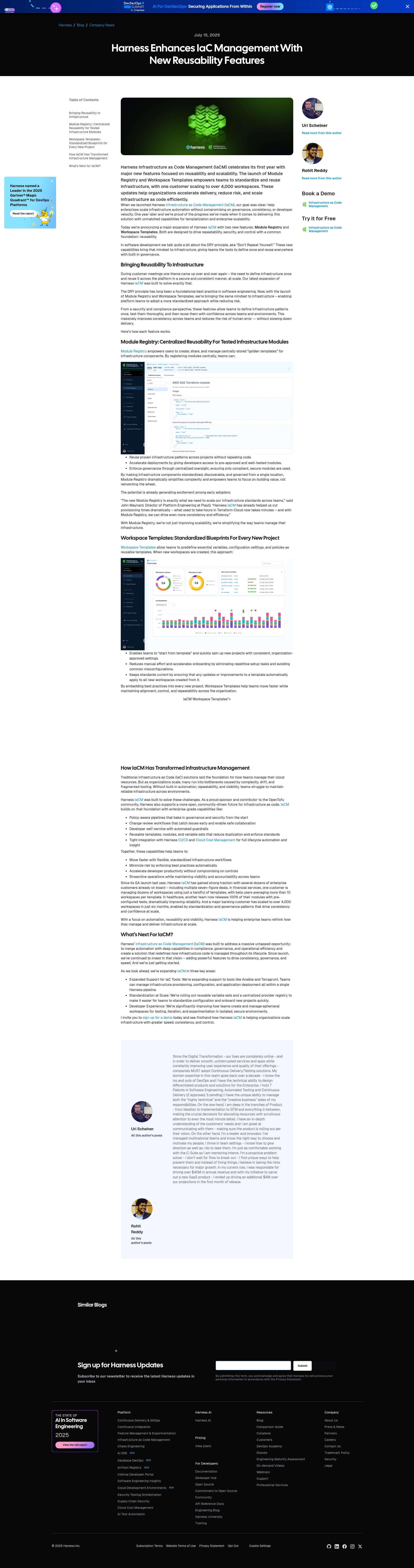 Landing Page