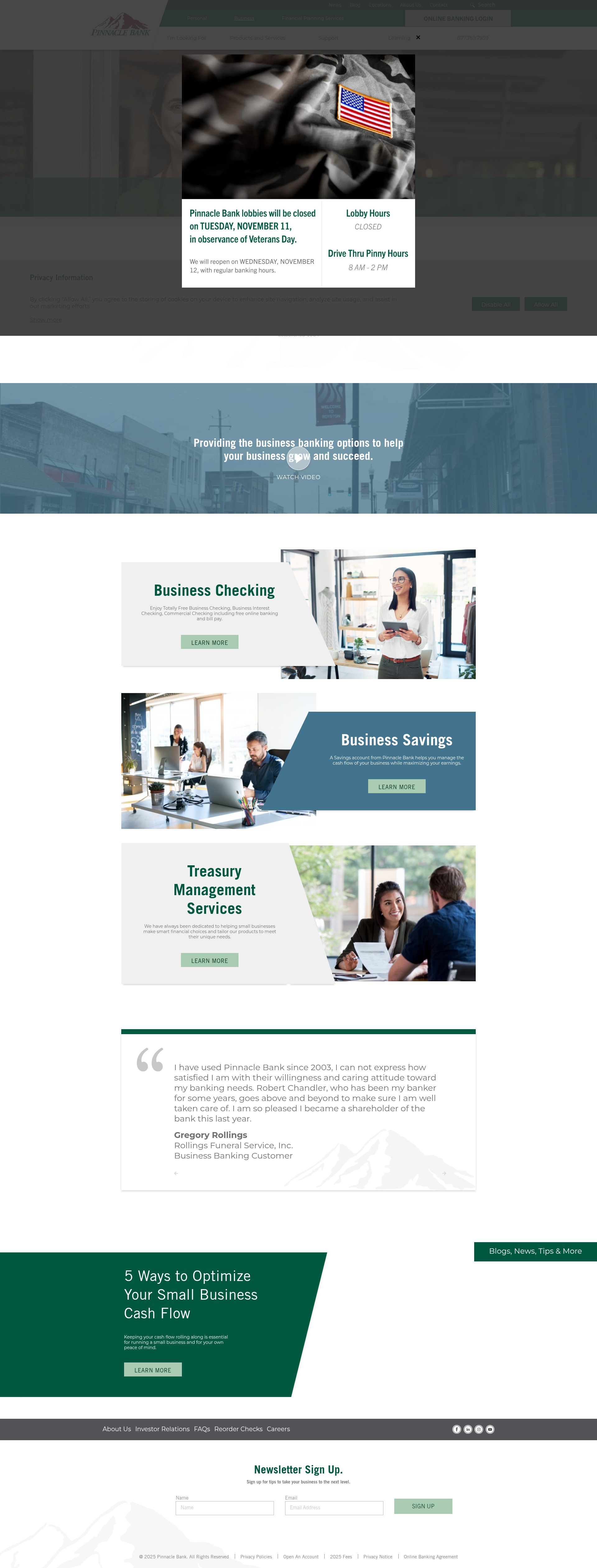 Landing Page