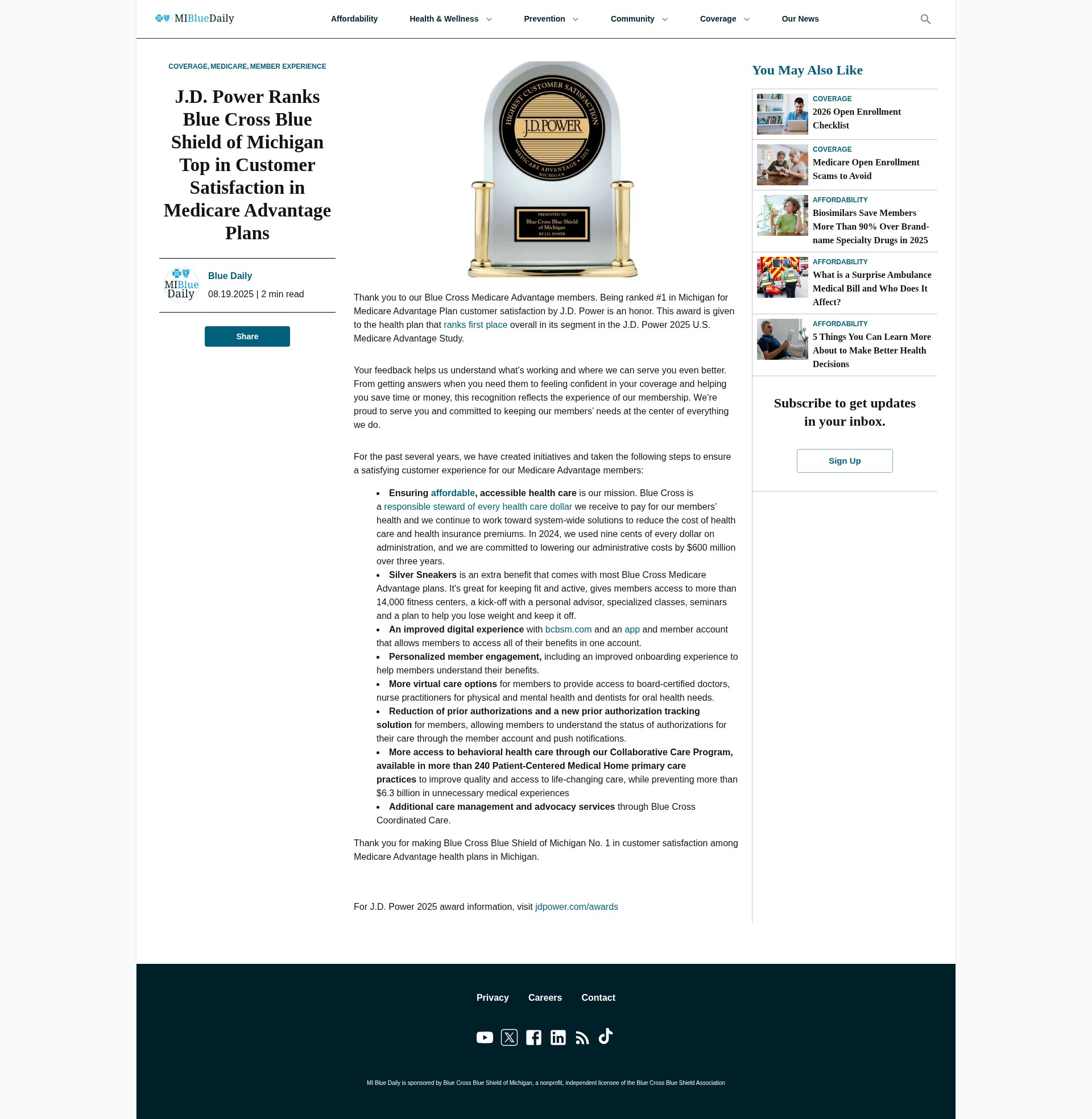 Landing Page