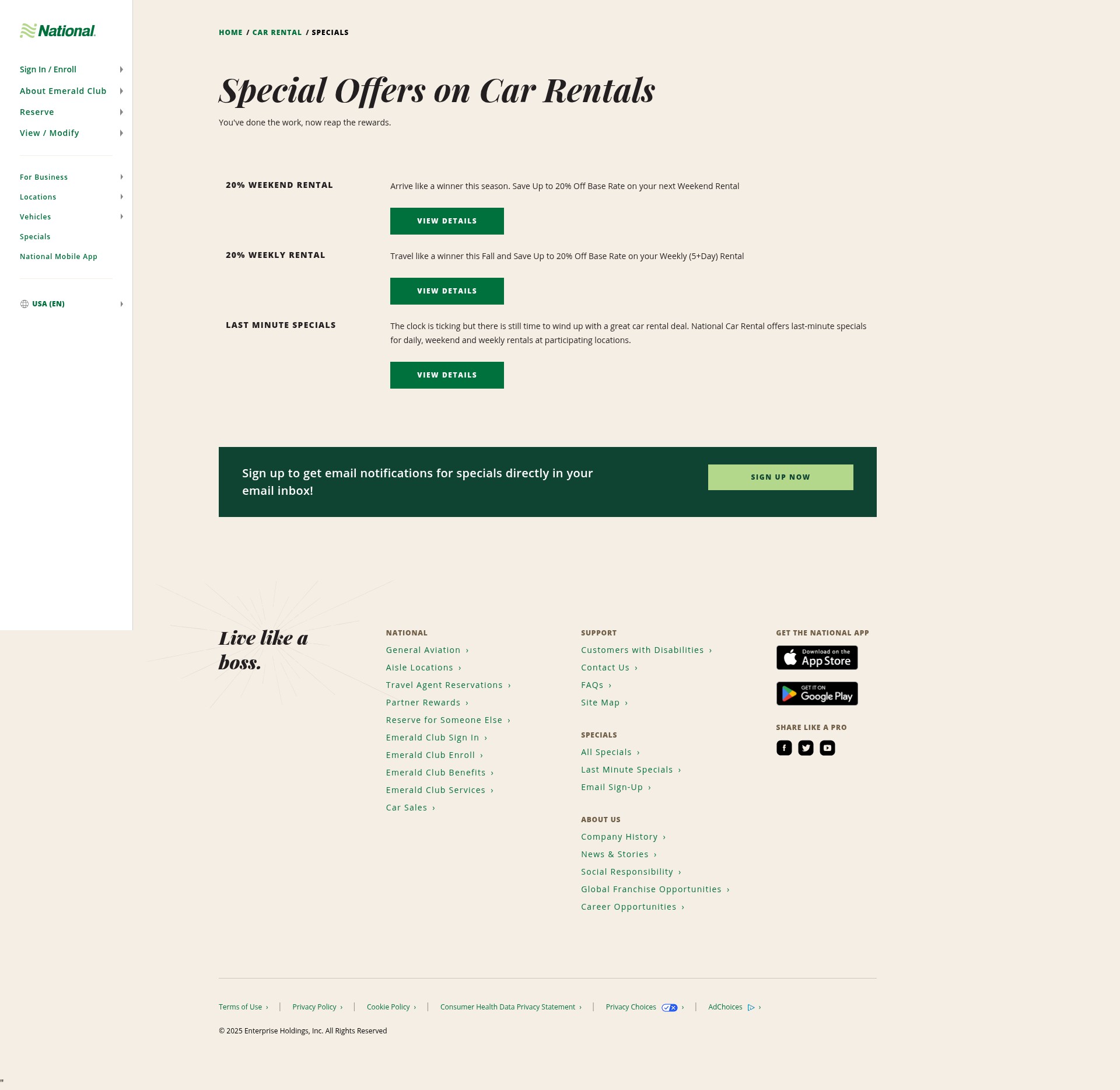 Landing Page