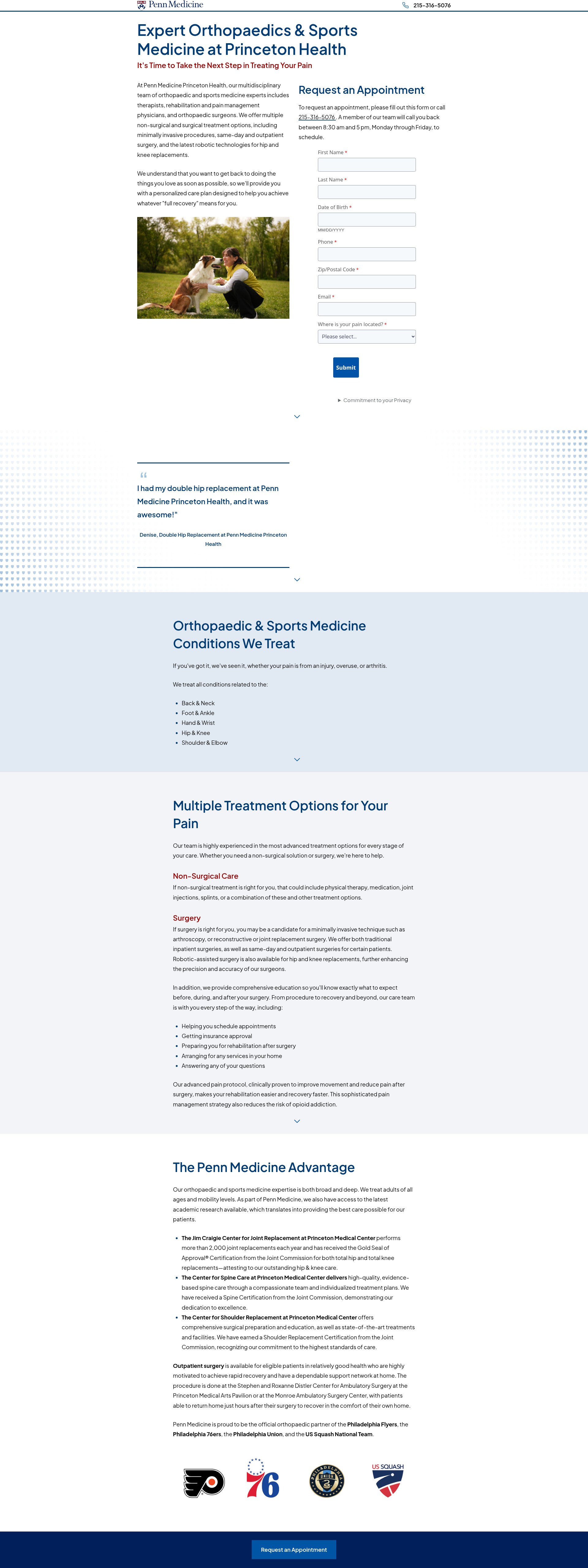 Landing Page