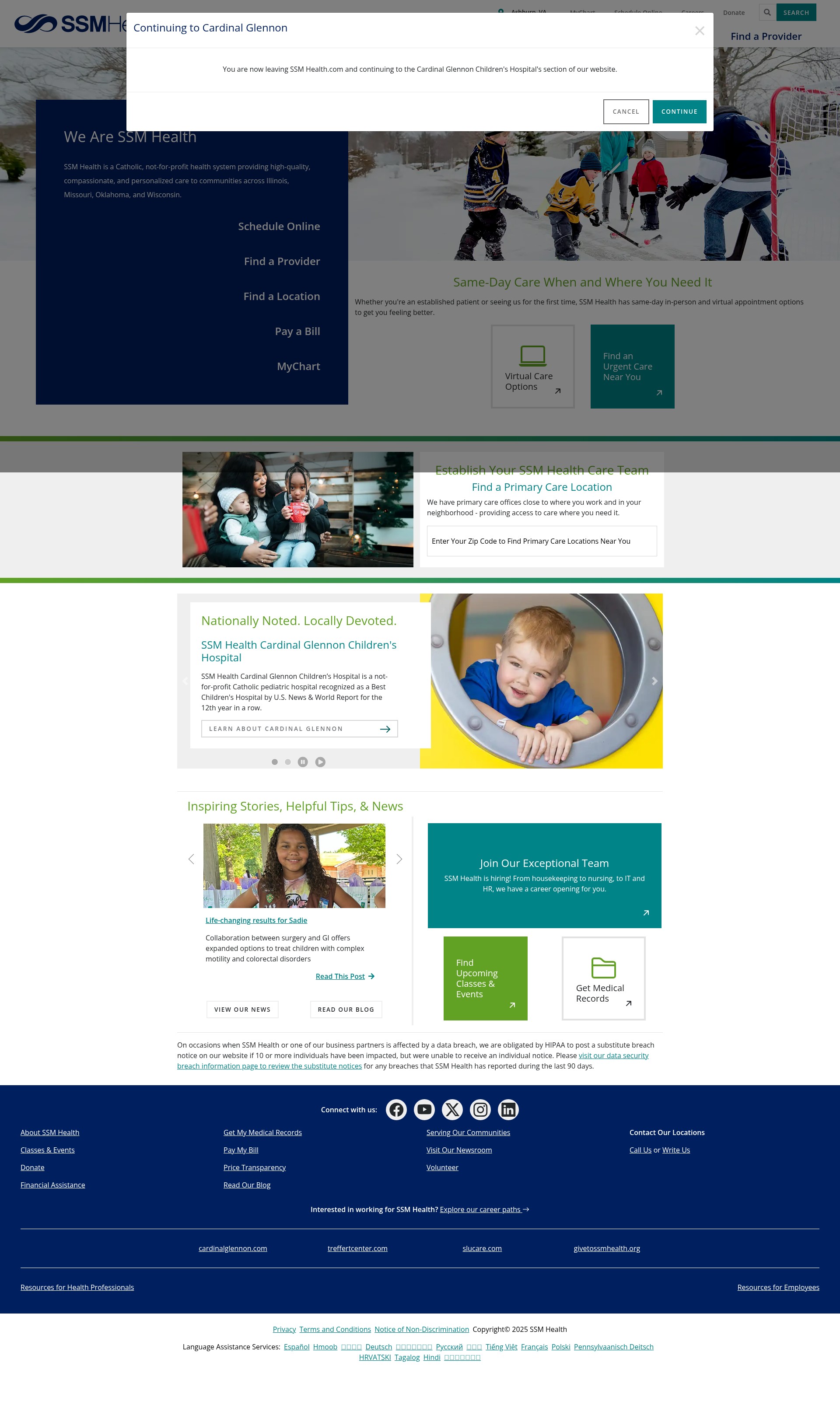 Landing Page