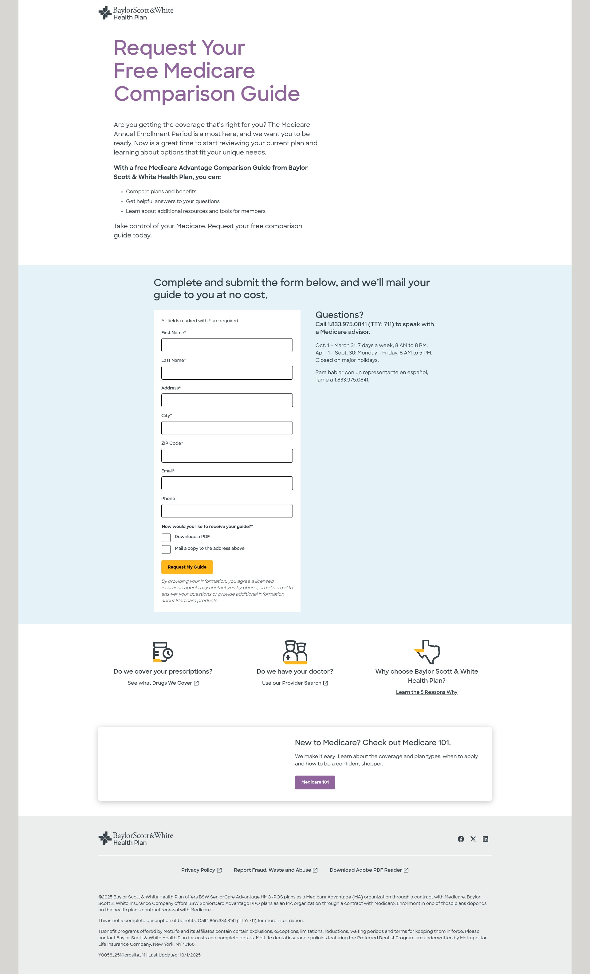 Landing Page