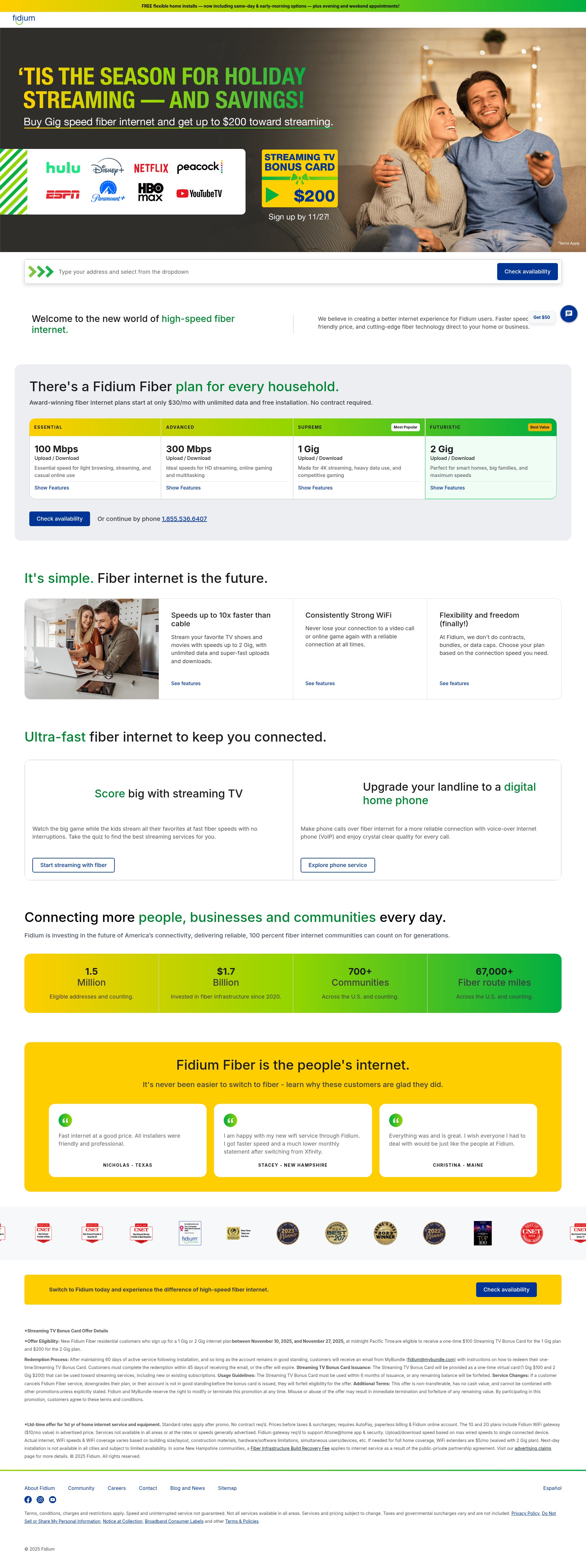 Landing Page
