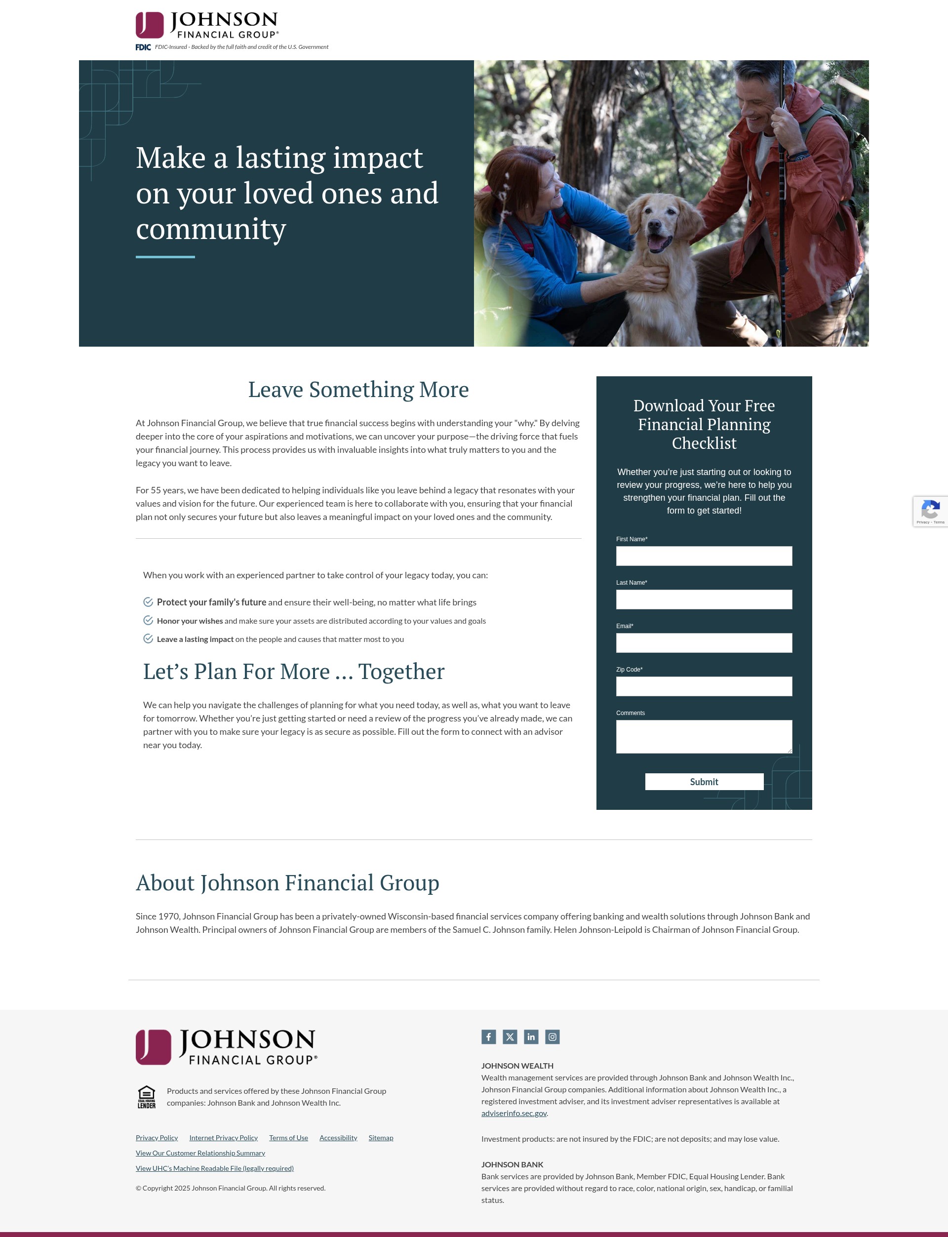 Landing Page