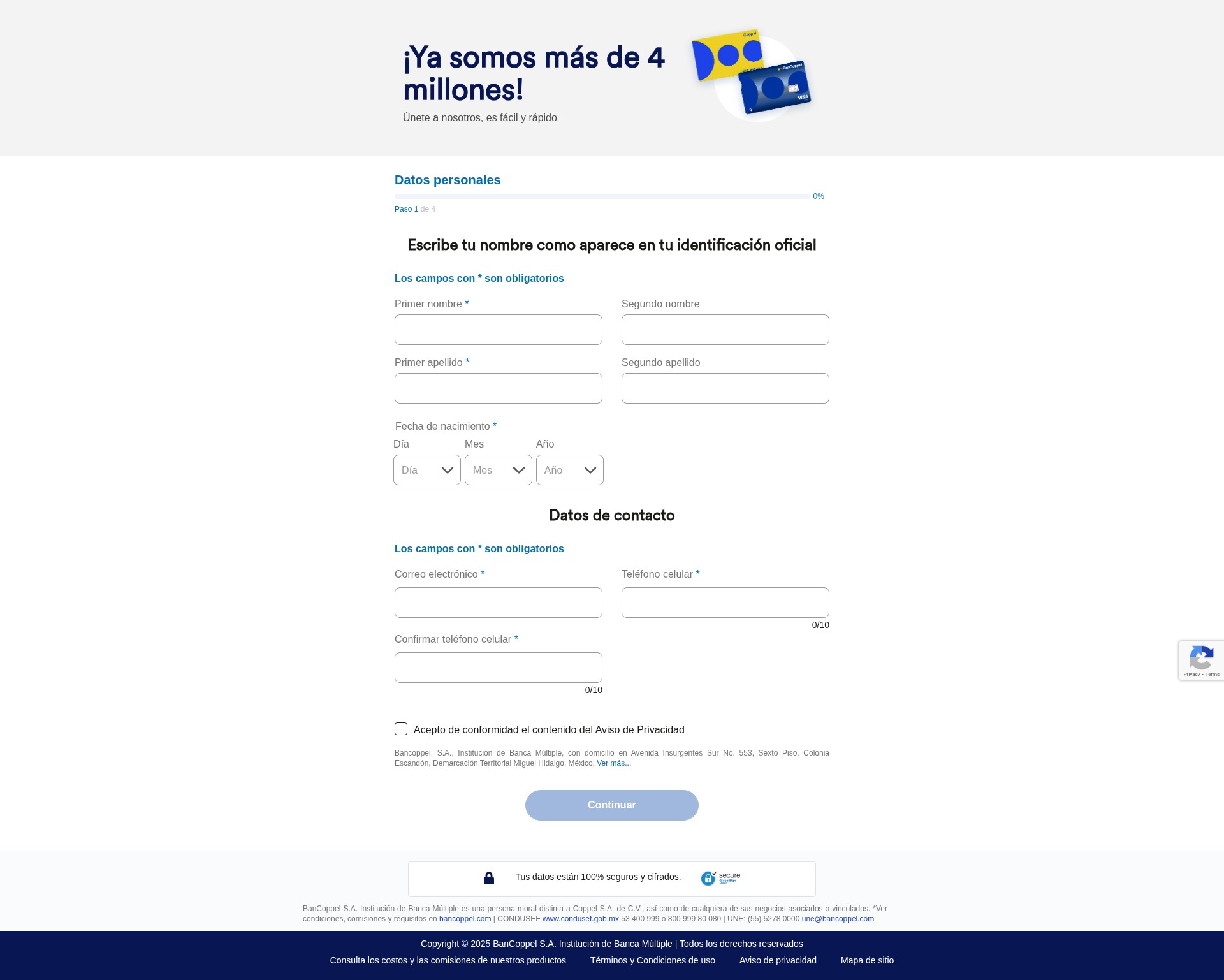 Landing Page