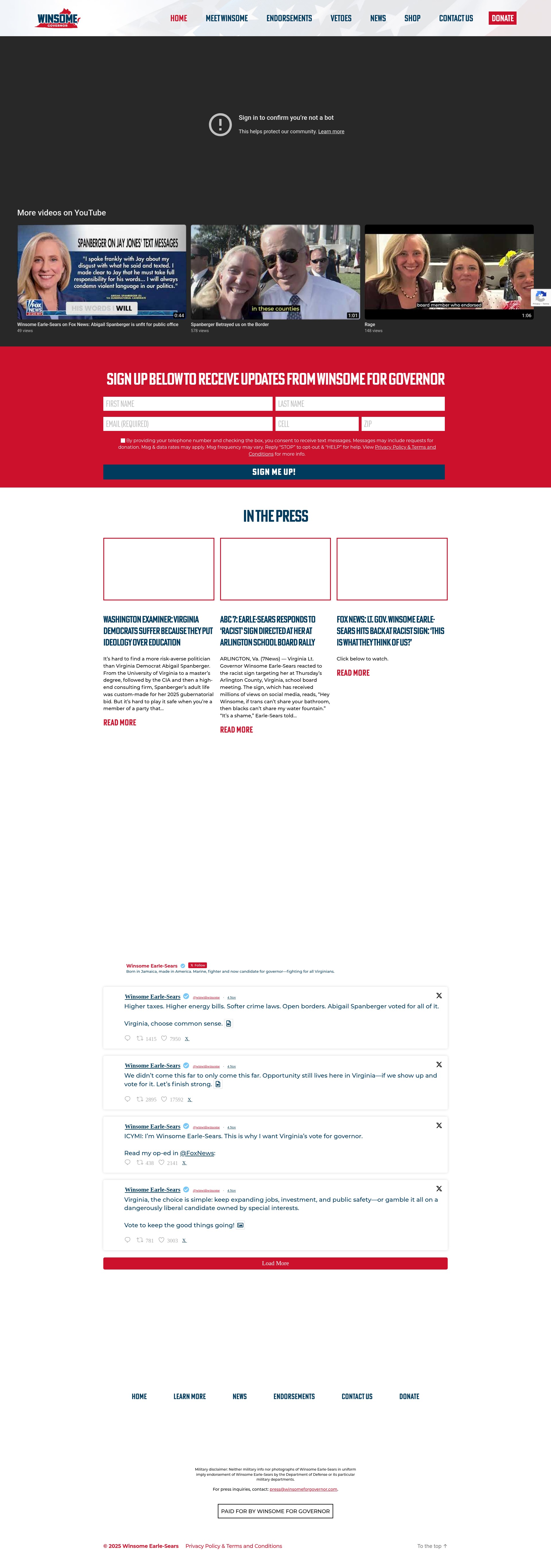 Landing Page