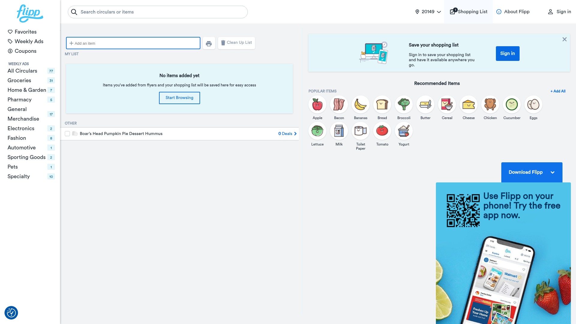 Landing Page