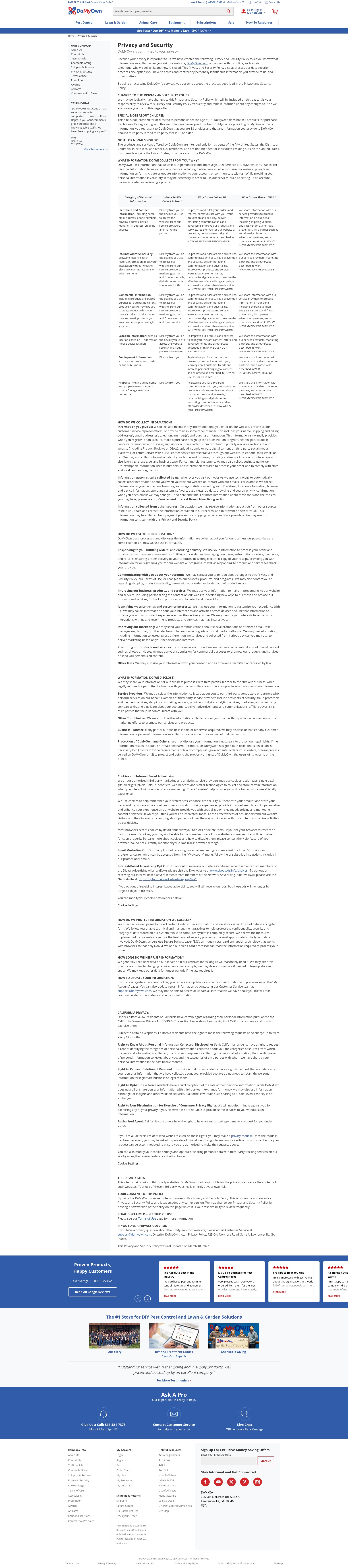 Landing Page