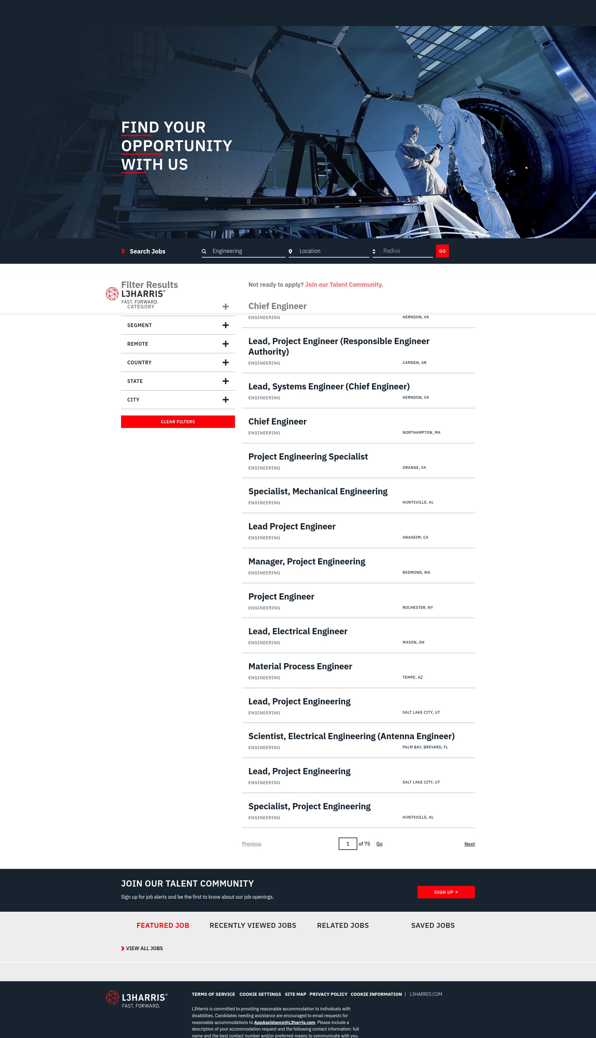 Landing Page