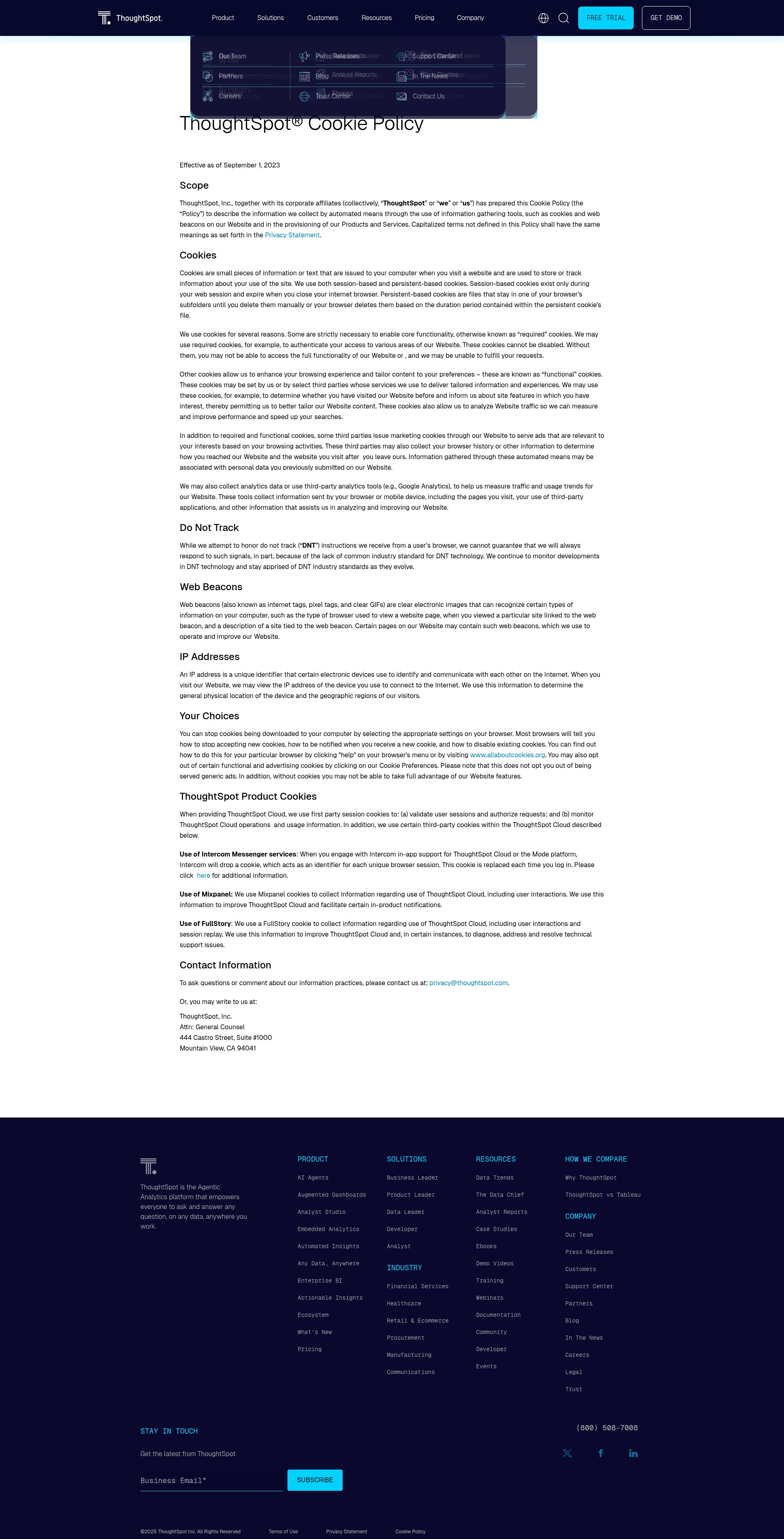 Landing Page
