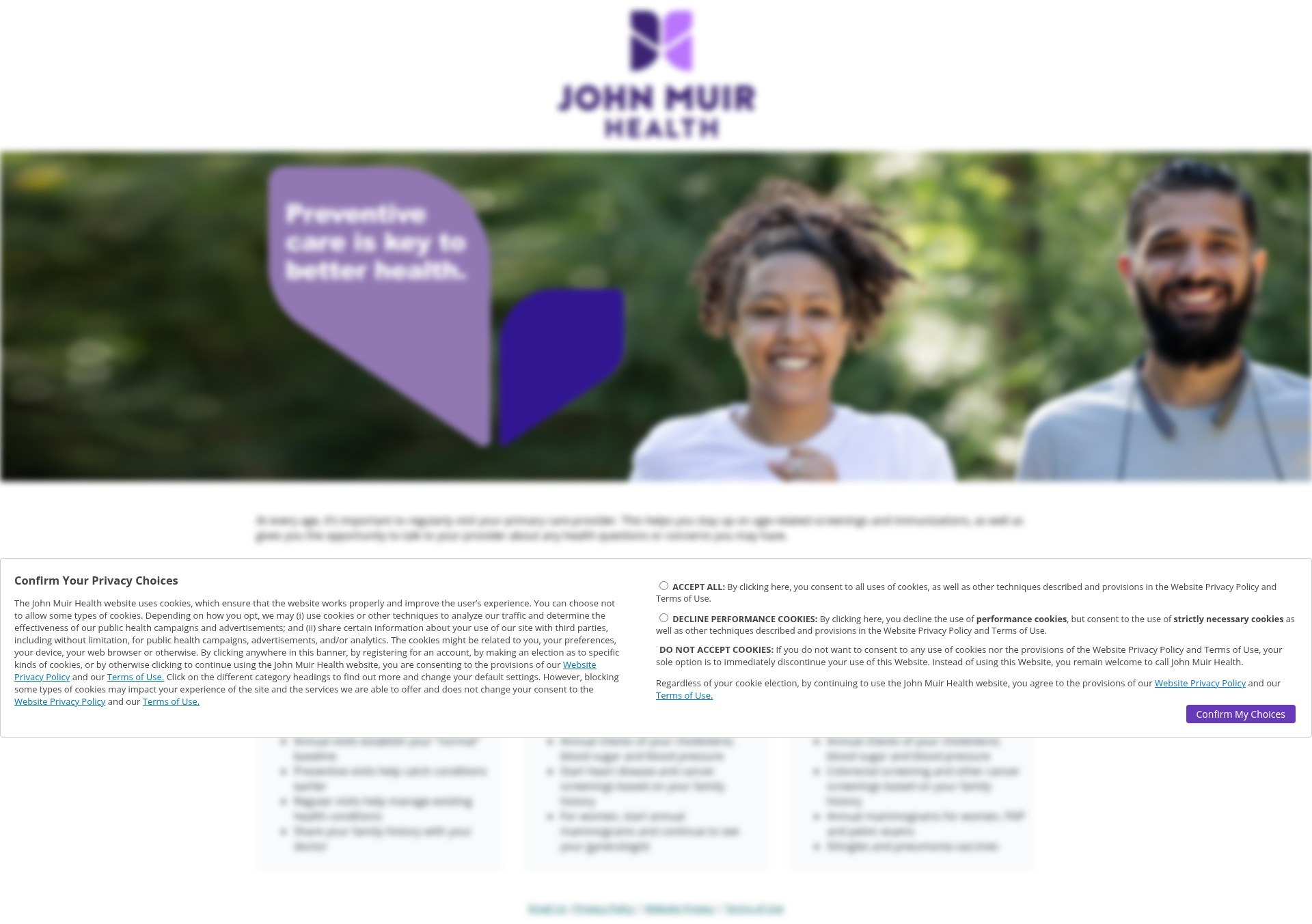 Landing Page