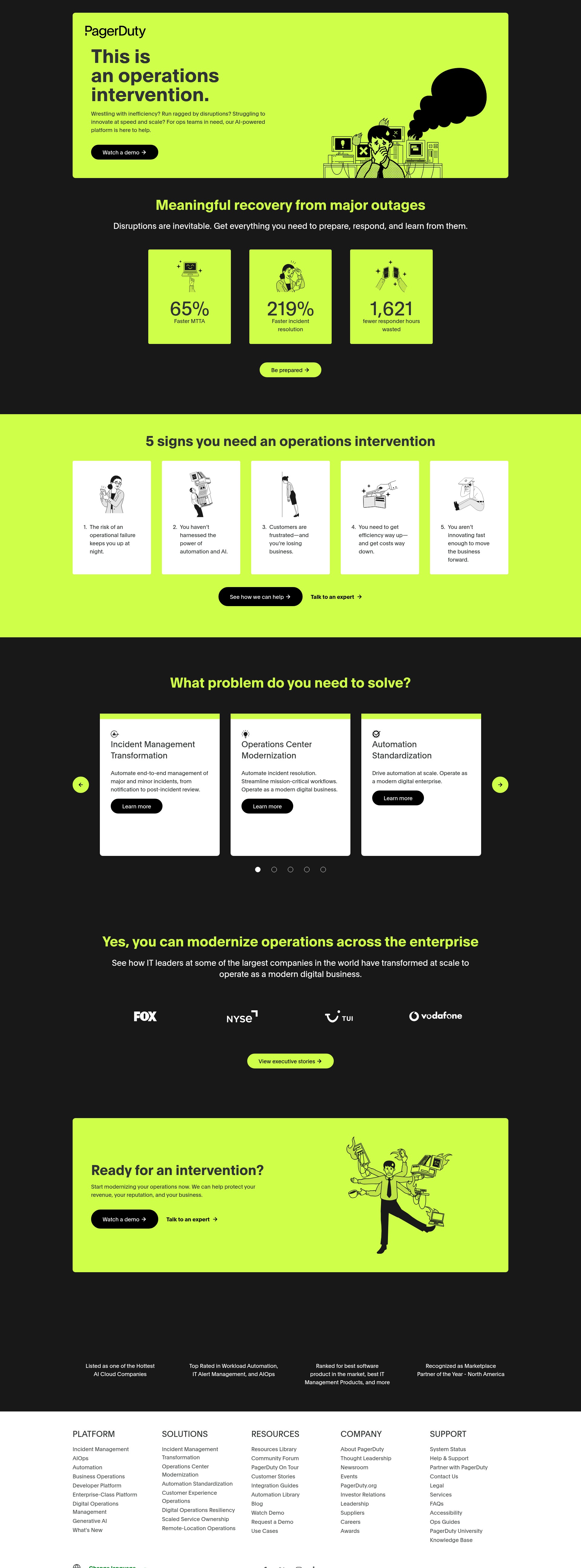 Landing Page