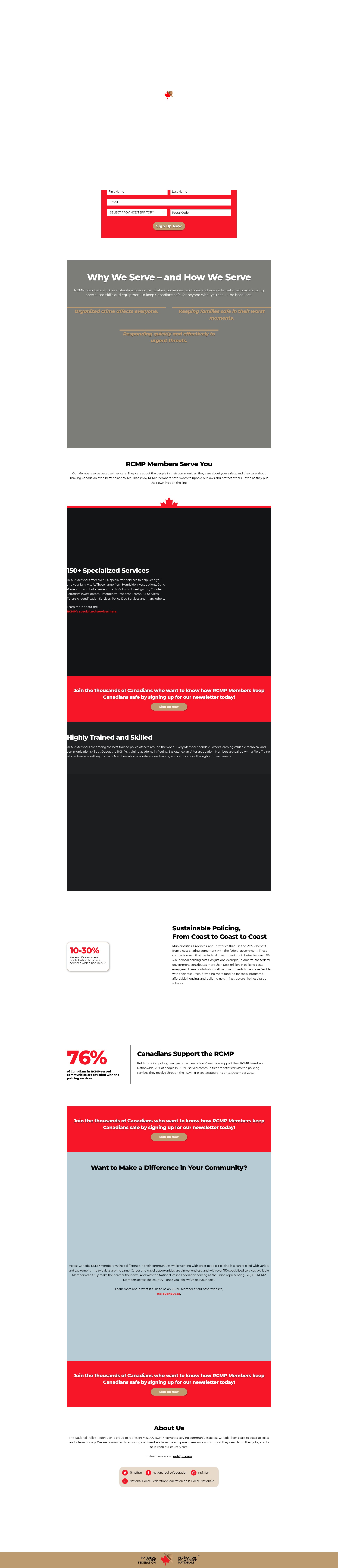 Landing Page