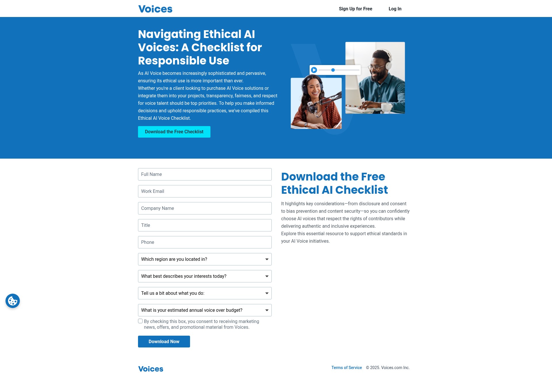 Landing Page