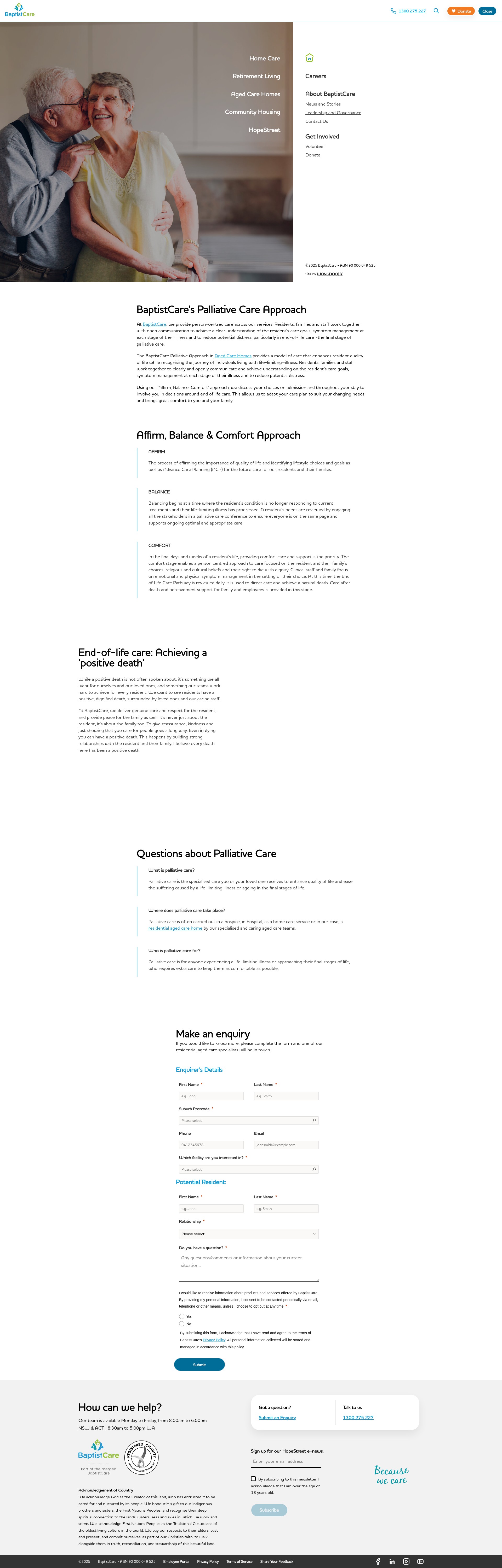 Landing Page