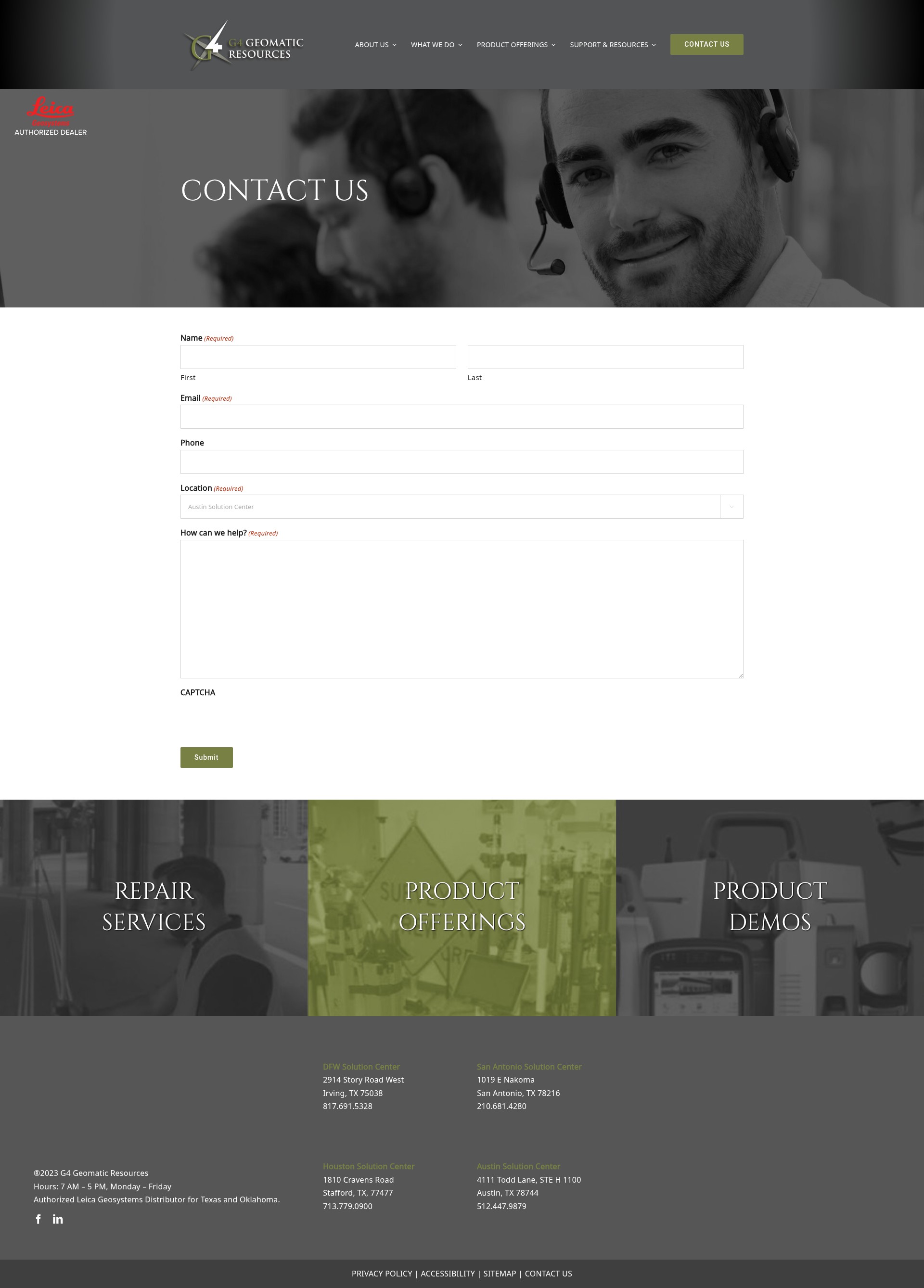 Landing Page