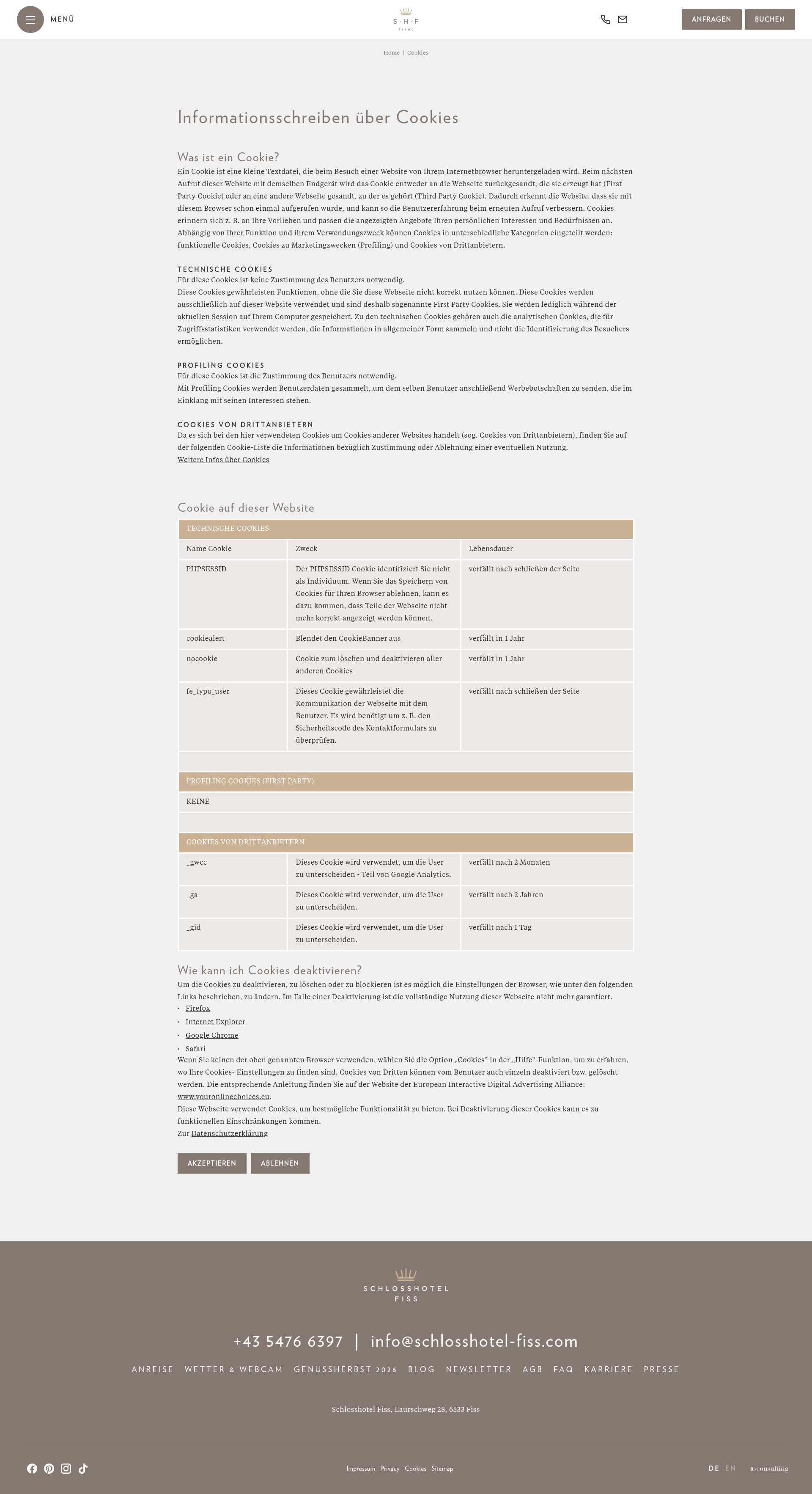 Landing Page