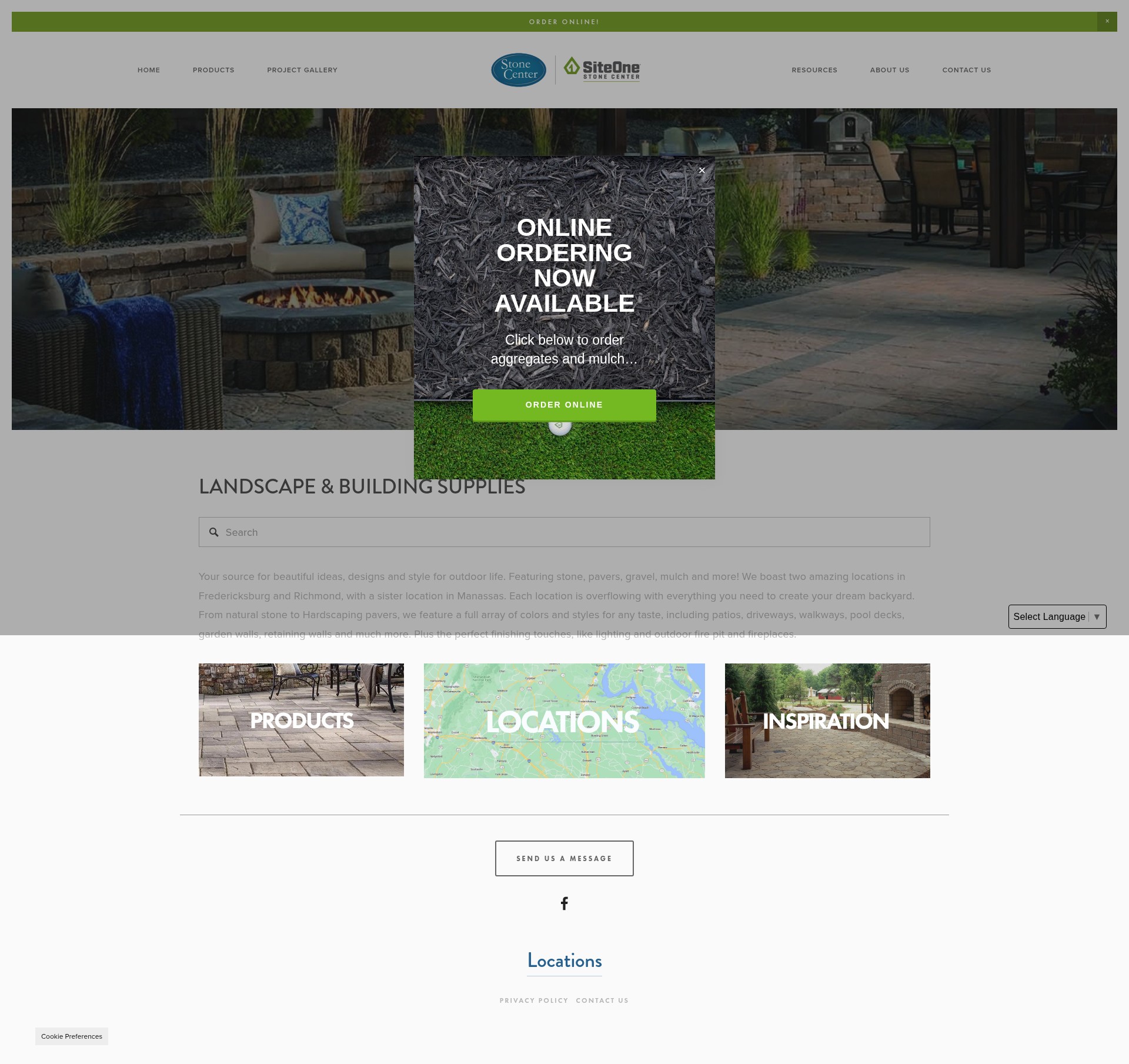 Landing Page