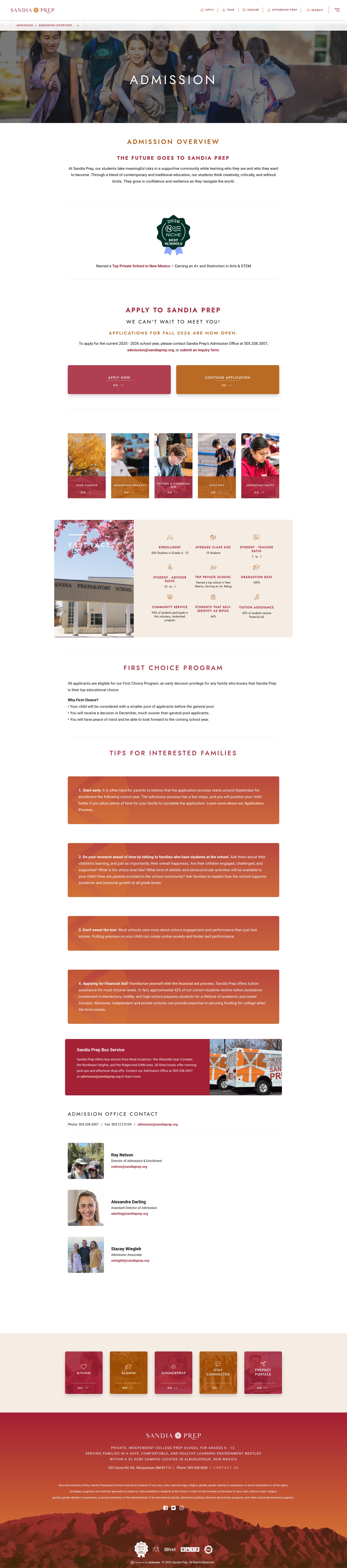 Landing Page