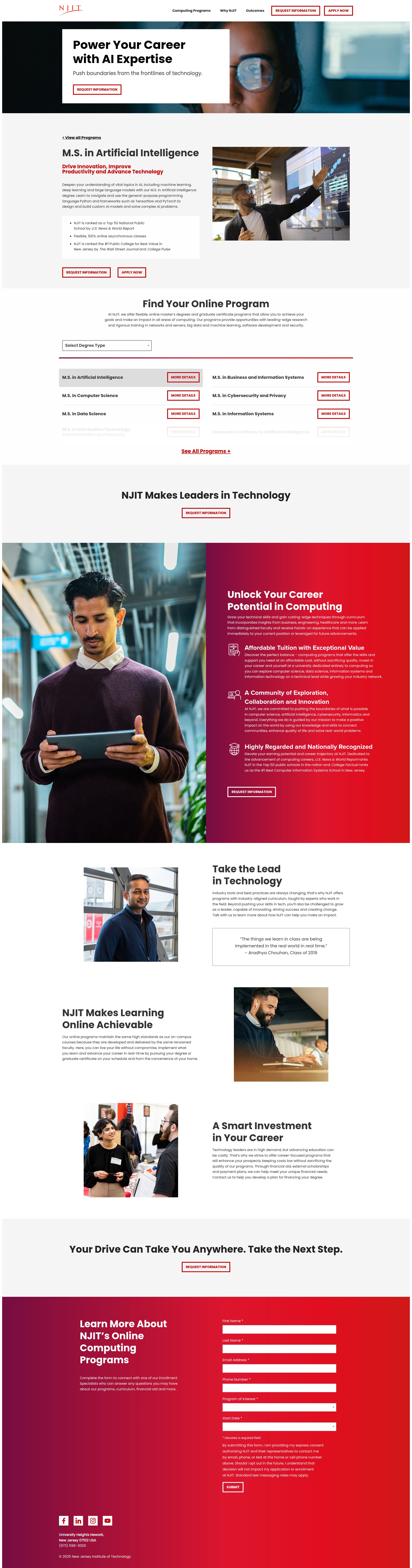 Landing Page