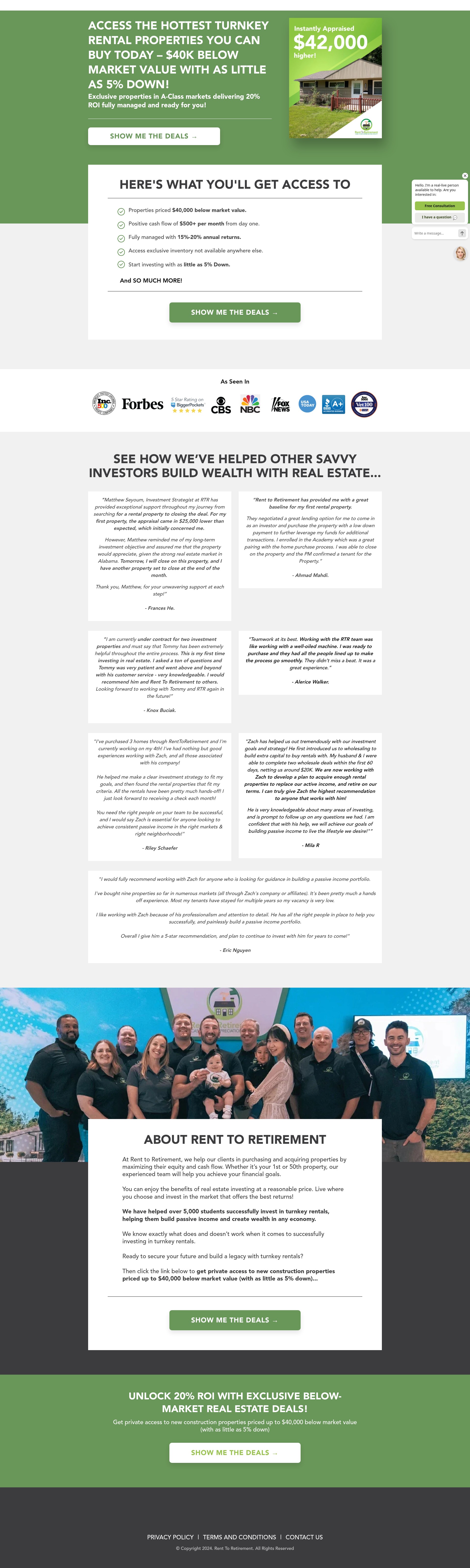 Landing Page