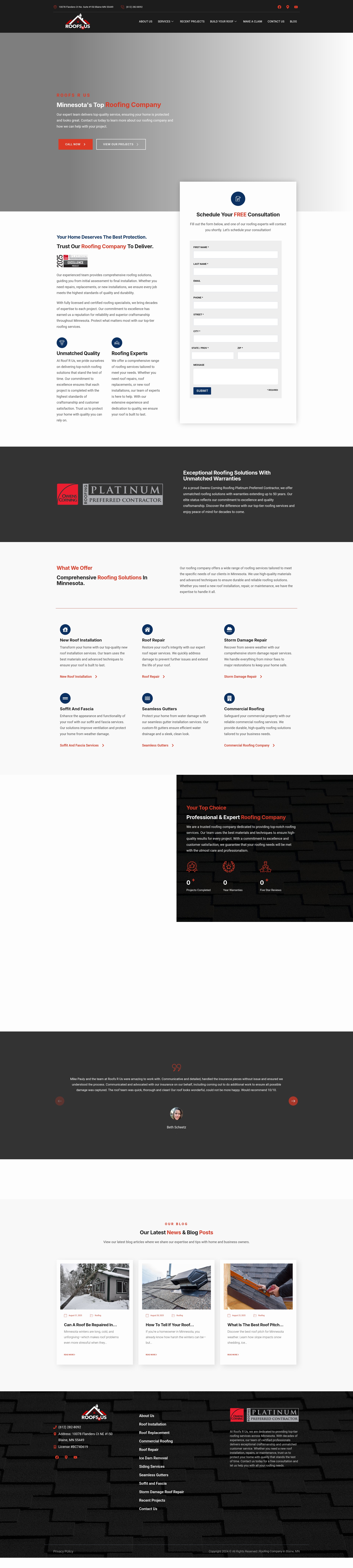 Landing Page